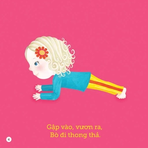 kids yoga - bé khéo vận động: bắt chước ong bay