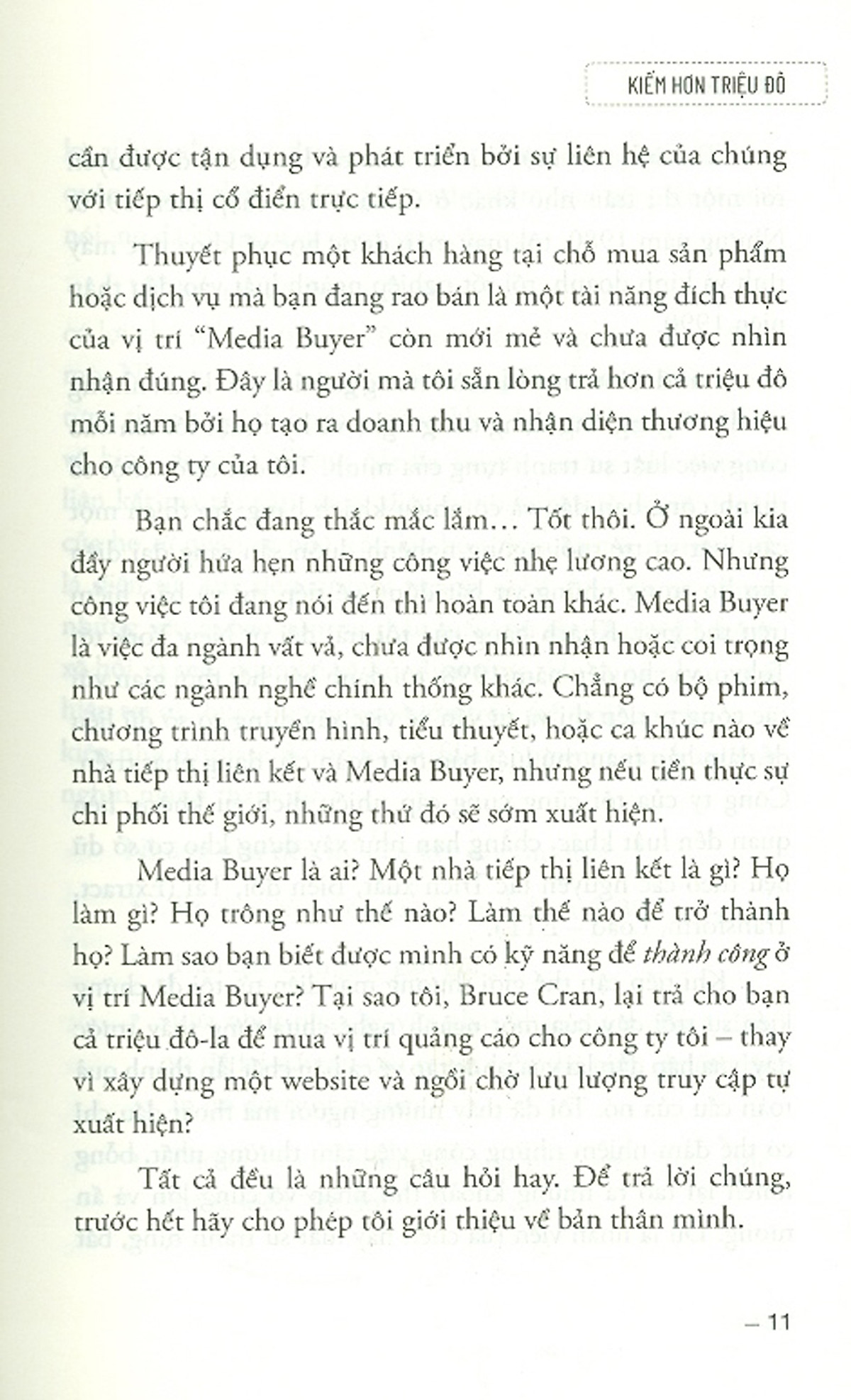 kiếm hơn triệu đô - media buyer - ngề thu nhập cao ít người biết
