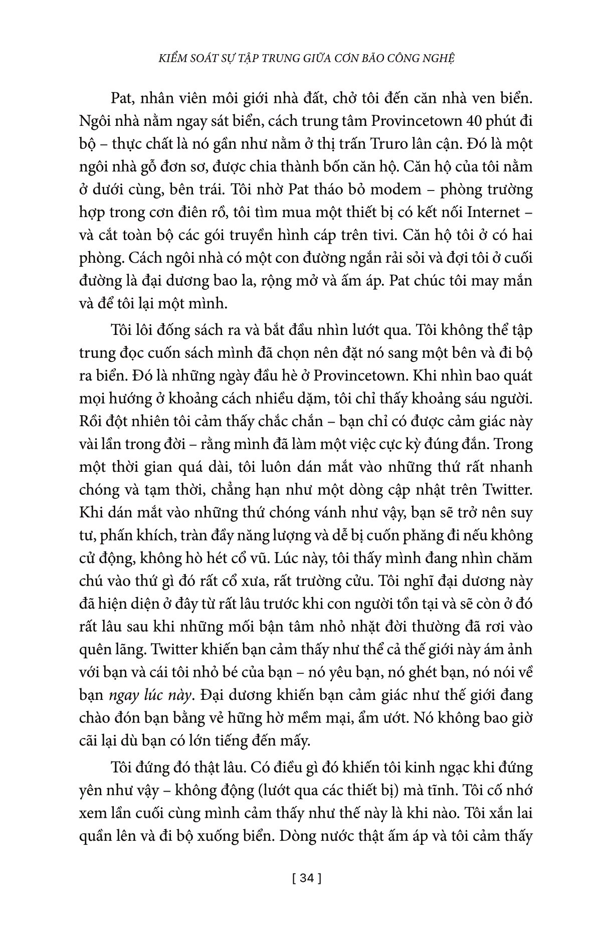 kiểm soát sự tập trung giữa cơn bão công nghệ