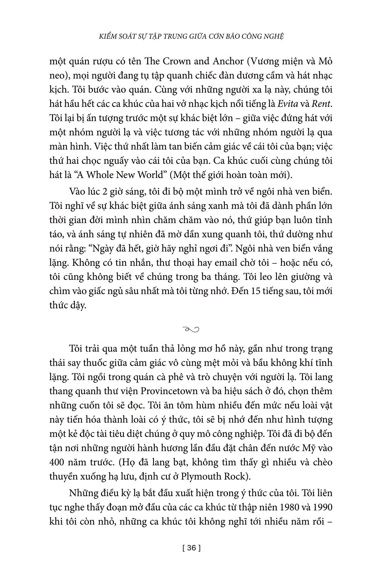 kiểm soát sự tập trung giữa cơn bão công nghệ