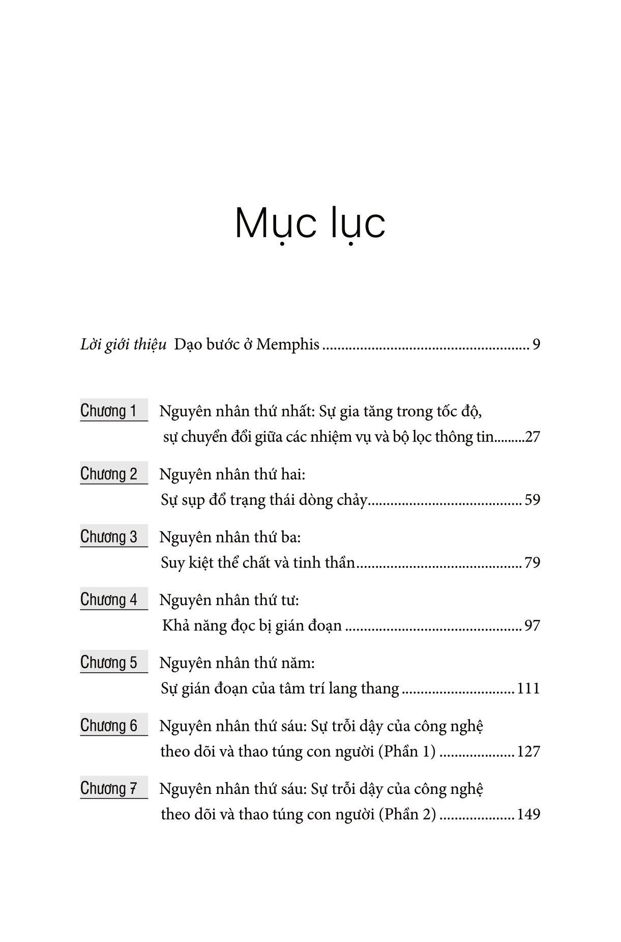 kiểm soát sự tập trung giữa cơn bão công nghệ