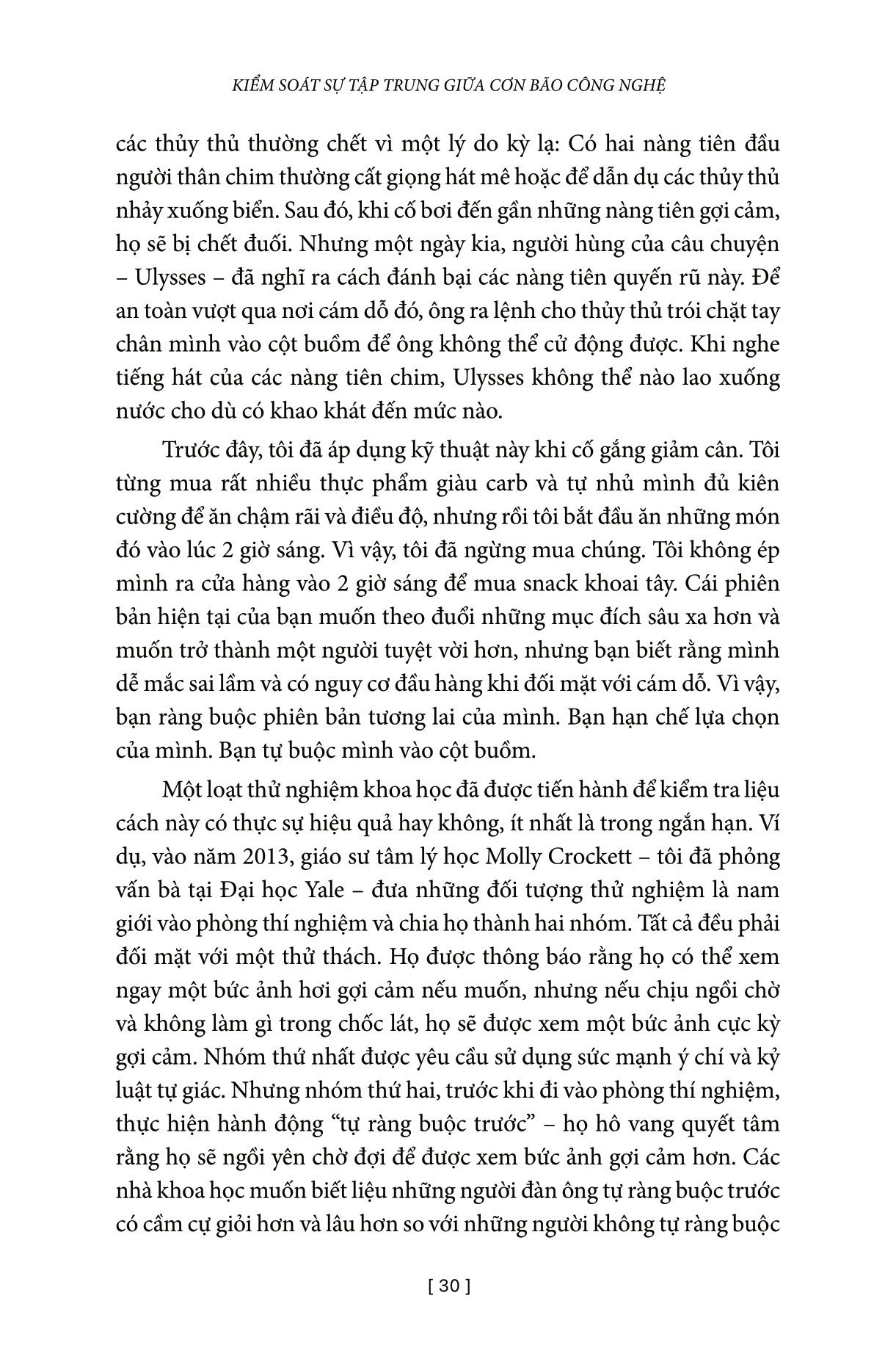 kiểm soát sự tập trung giữa cơn bão công nghệ