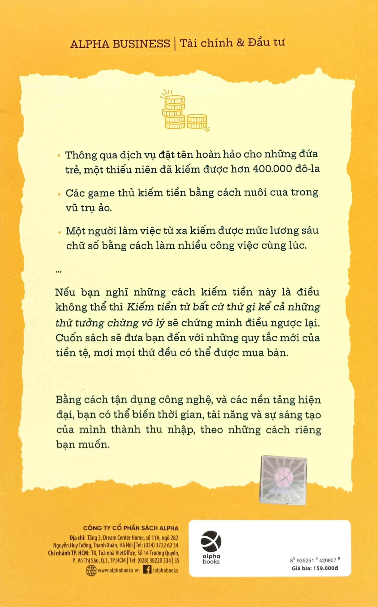 kiếm tiền từ bất cứ thứ gì