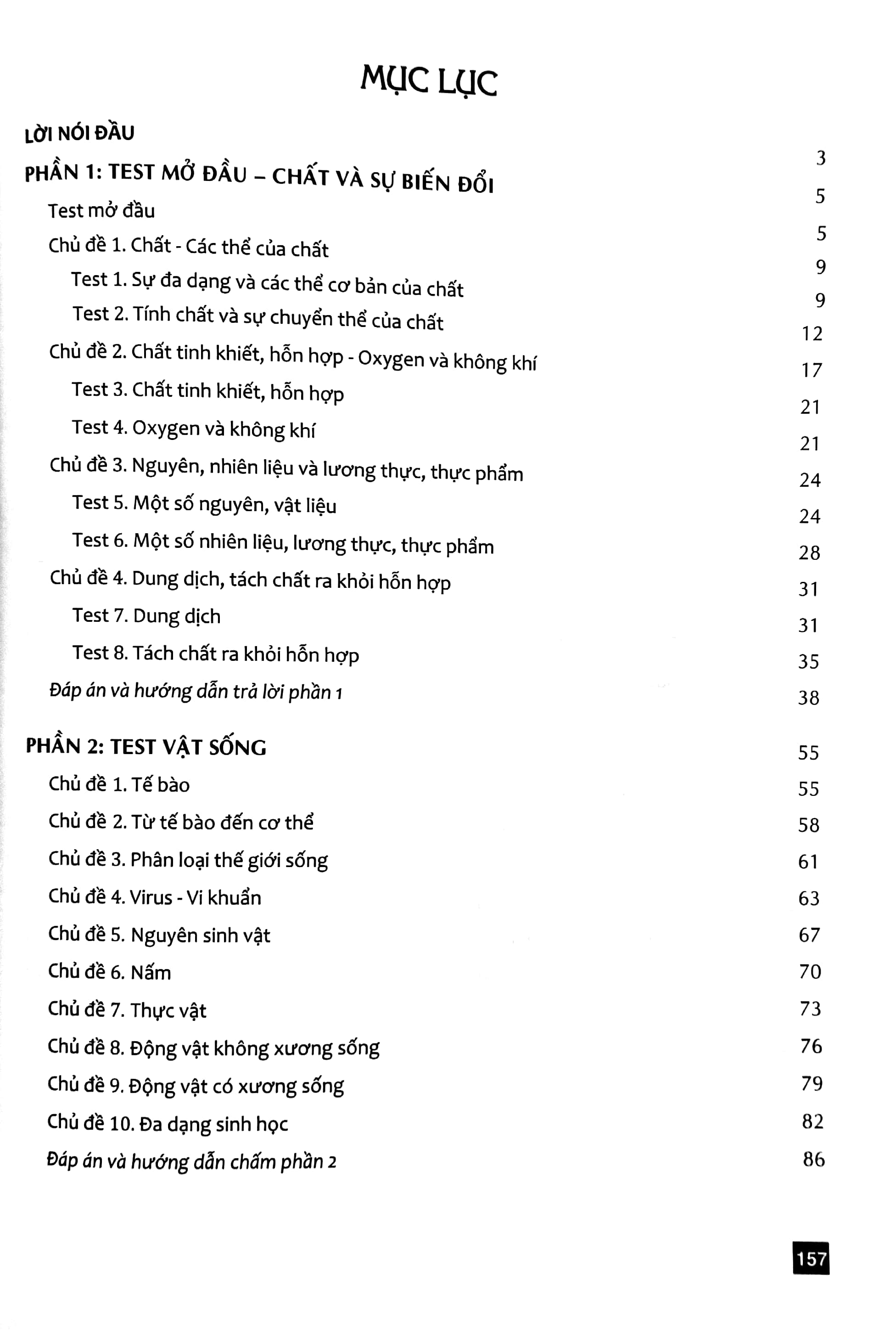 kiểm tra, đánh giá môn khoa học tự nhiên 6