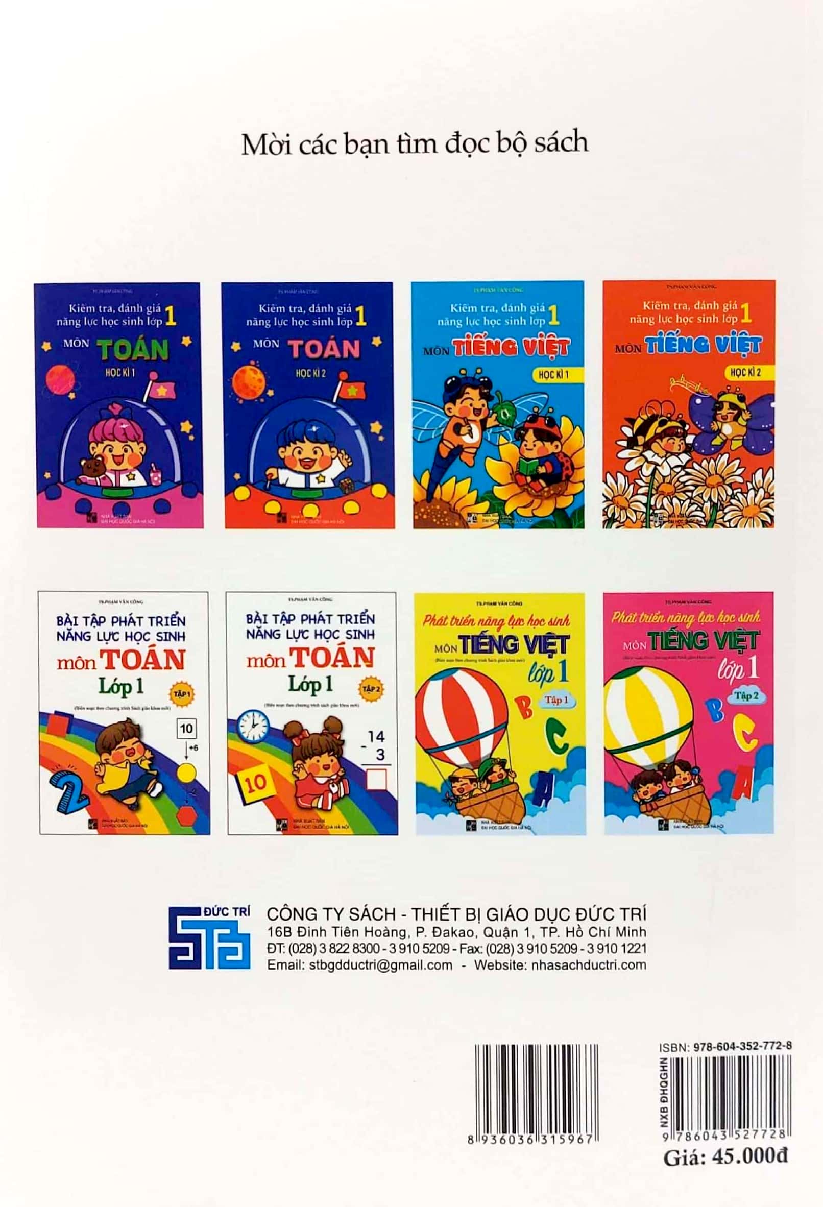 kiểm tra, đánh giá năng lực học sinh lớp 1 - môn tiếng việt (học kì 1)