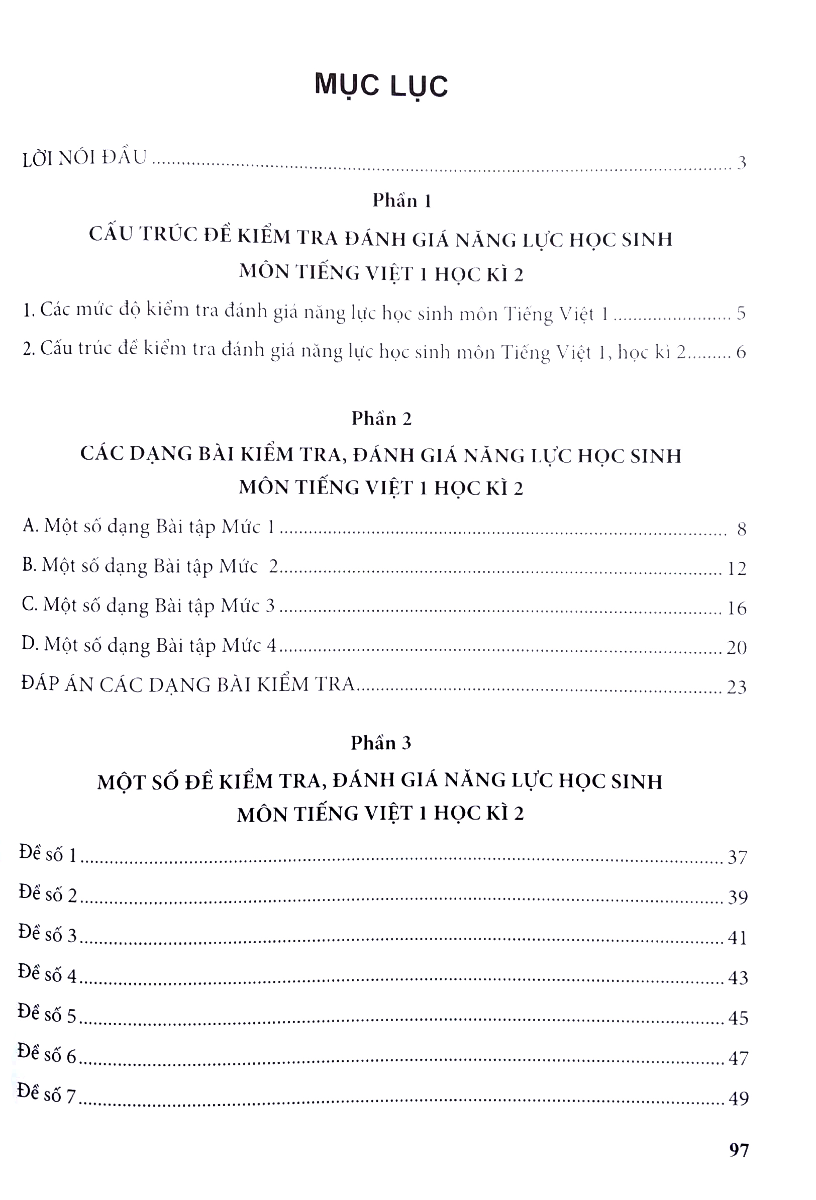 kiểm tra, đánh giá năng lực học sinh lớp 1 - môn tiếng việt - học kì 2