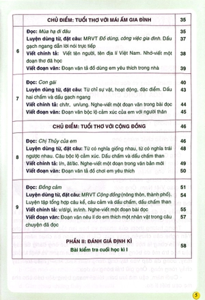 kiểm tra và đánh giá năng lực tiếng việt 3 - học kì 1 (theo chương trình giáo dục phổ thông 2018)
