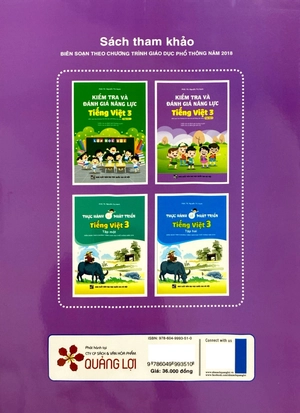 kiểm tra và đánh giá năng lực tiếng việt 3 - học kì 2 (theo chương trình giáo dục phổ thông 2018)