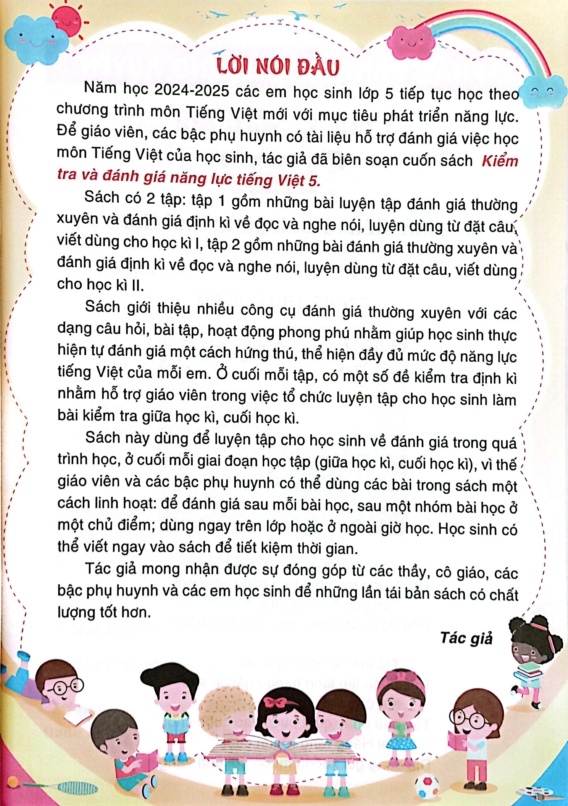 kiểm tra và đánh giá năng lực tiếng việt 5 - học kỳ 1 (biên soạn theo chương trình gdpt 2018)
