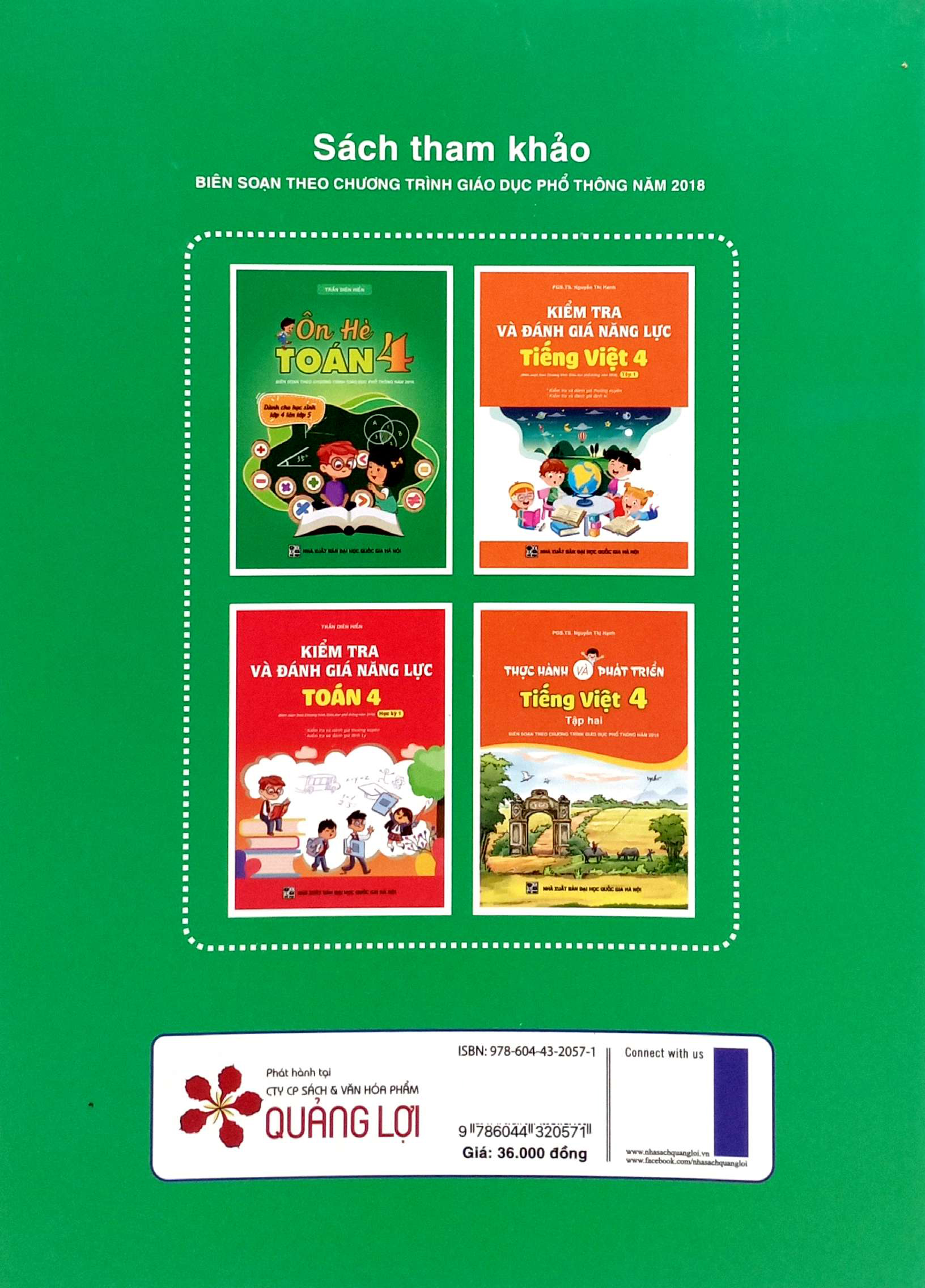 kiểm tra và đánh giá năng lực toán 4 - học kỳ 2 (biên soạn theo chương trình gdpt 2018)