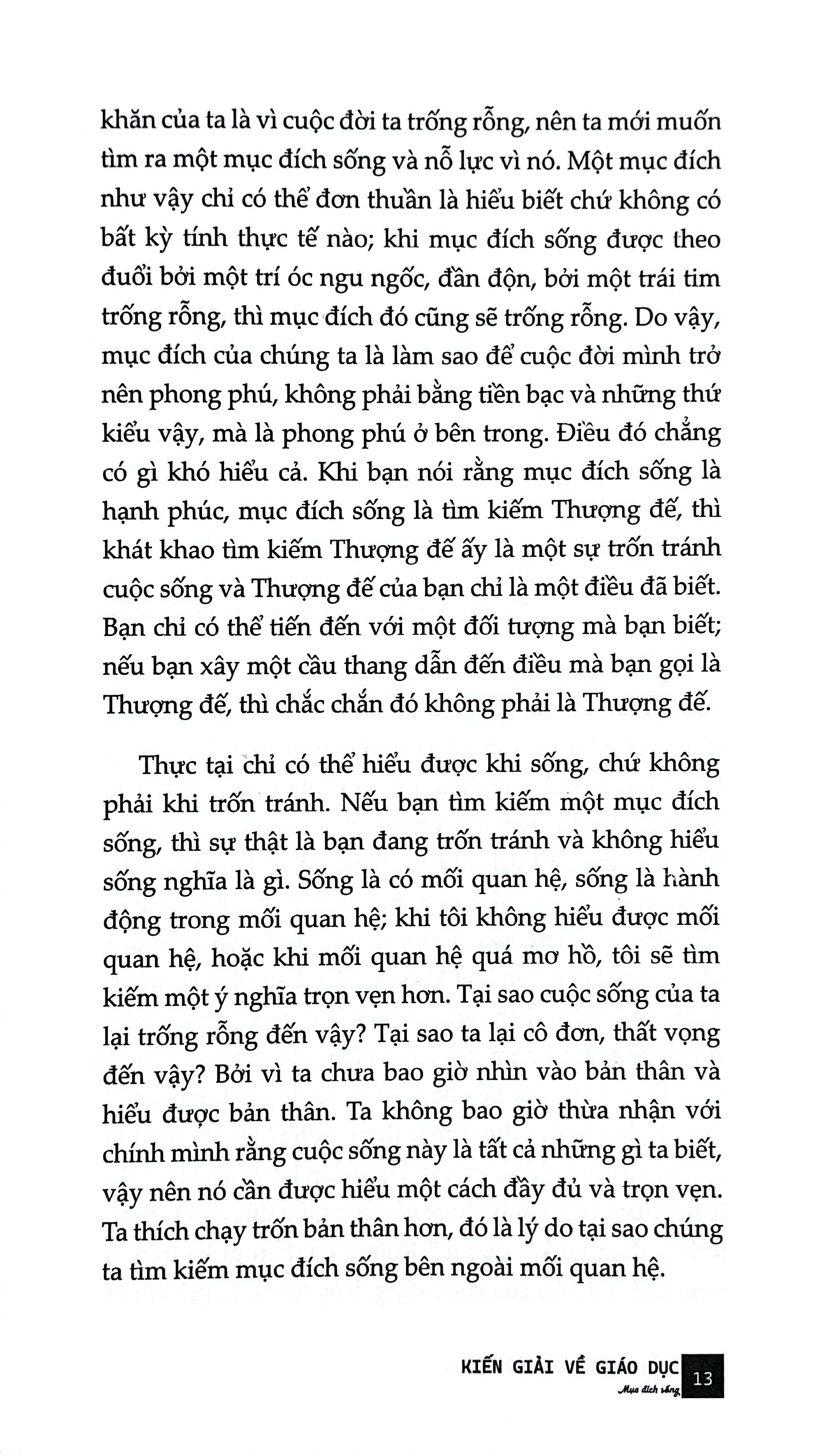 kiến giải về giáo dục