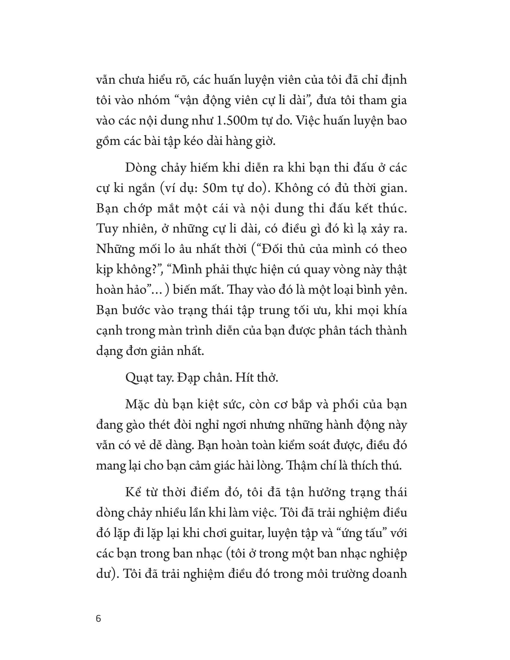 Kien Tao Dong Chay - Toi Uu Hieu Suat, Toi Da Thanh Tich