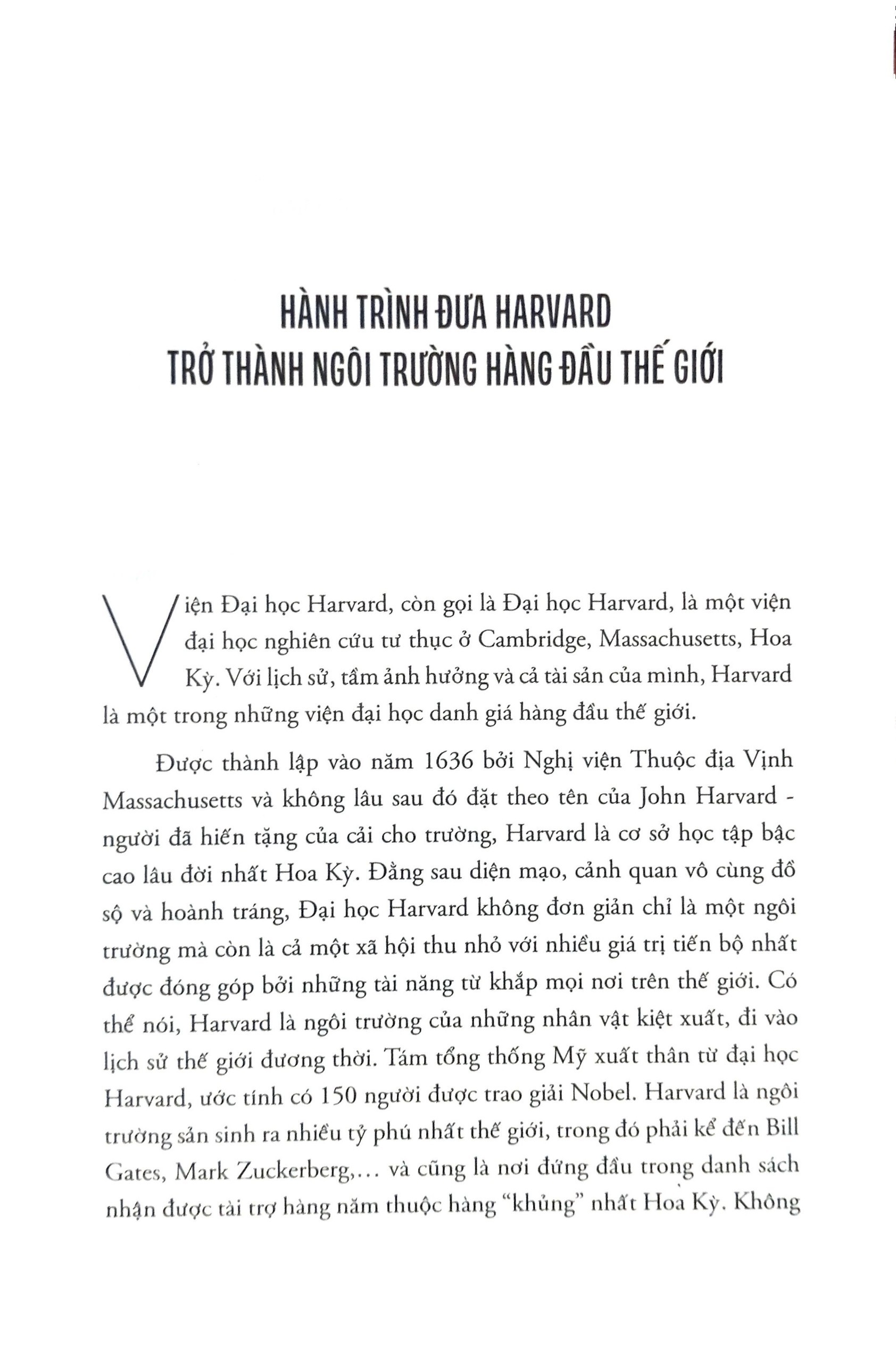 Kiến Tạo Harvard Hiện Đại