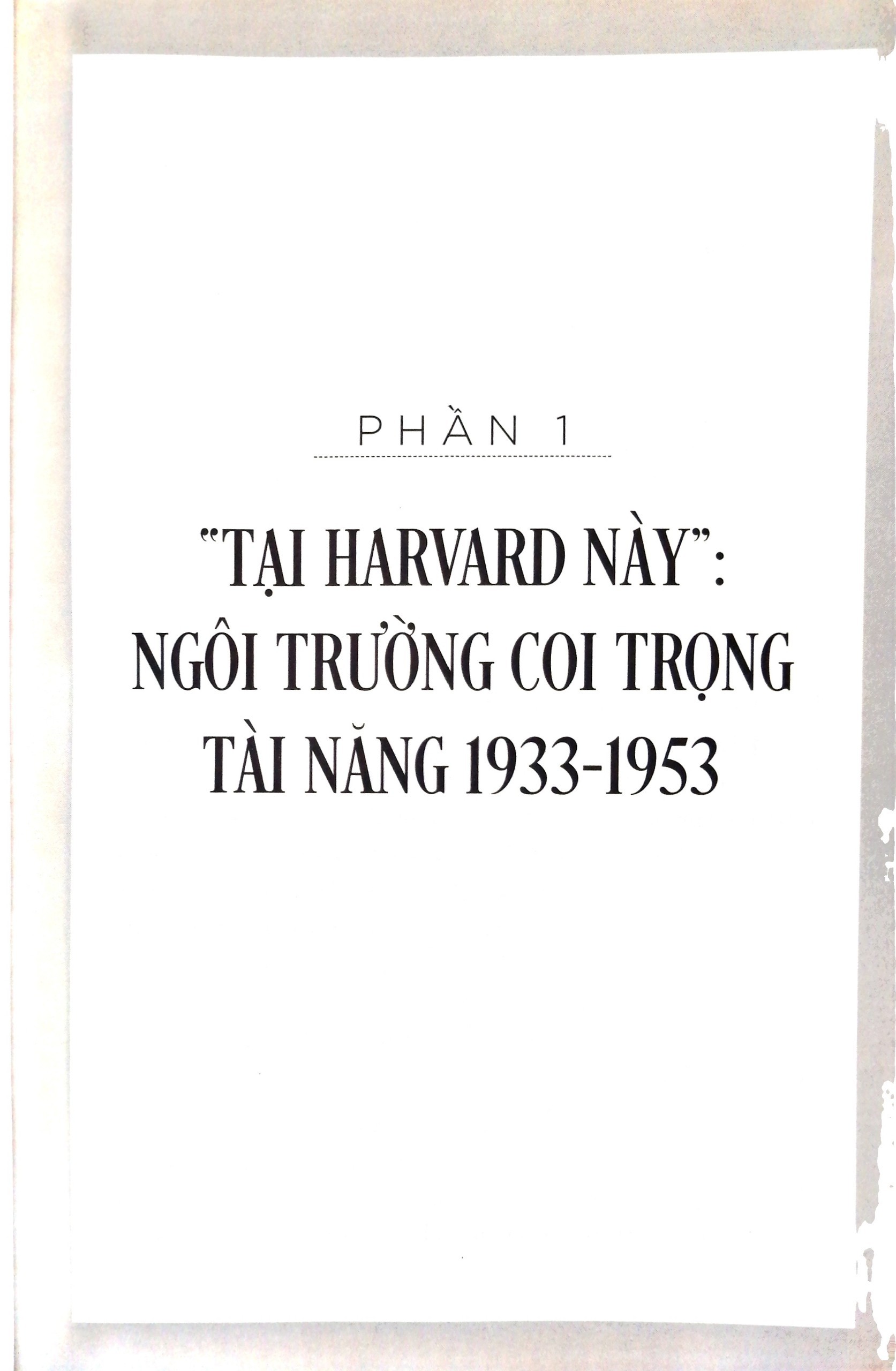 Kiến Tạo Harvard Hiện Đại