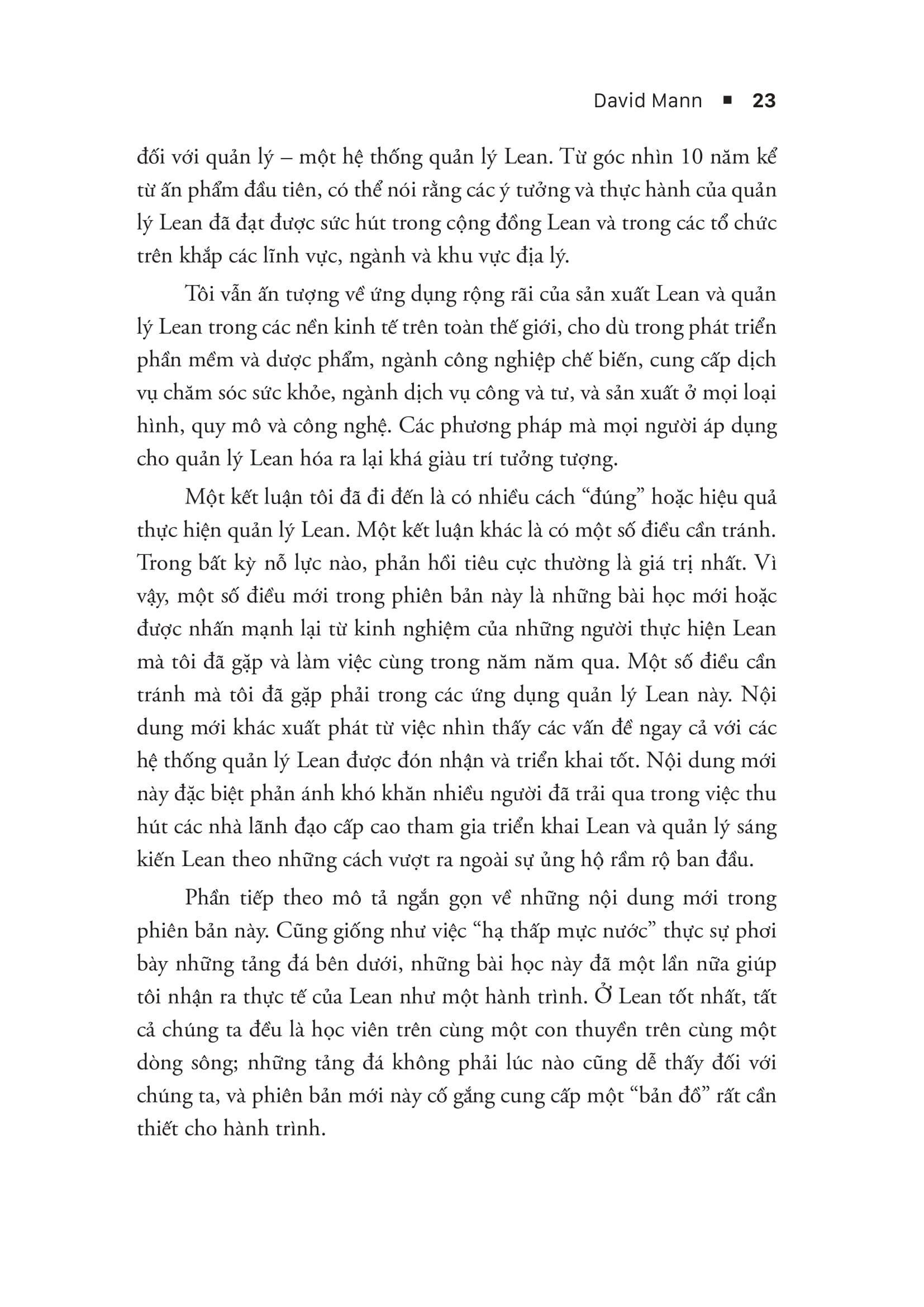 kiến tạo văn hóa tinh gọn - creating a lean culture