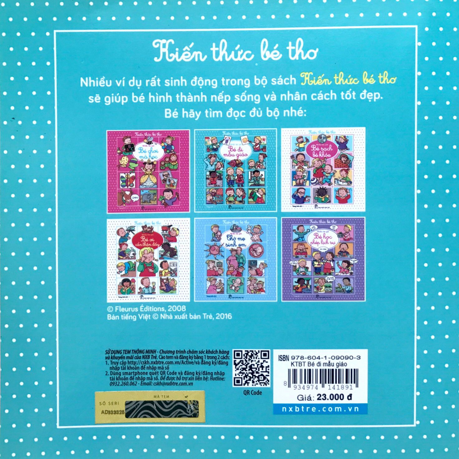 kiến thức bé thơ - bé đi mẫu giáo