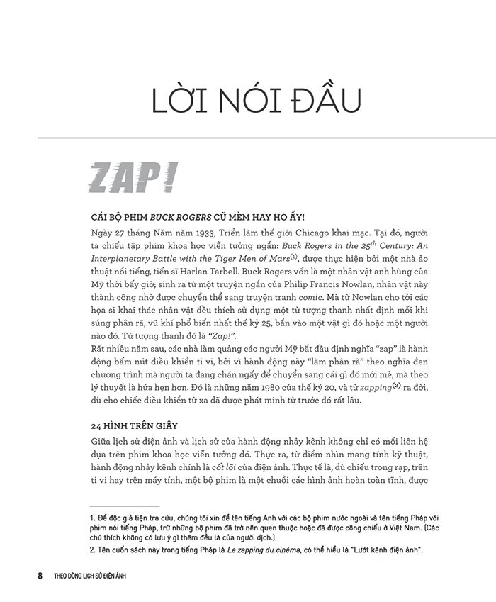 kiến thức căn bản cần biết - theo dòng lịch sử điện ảnh