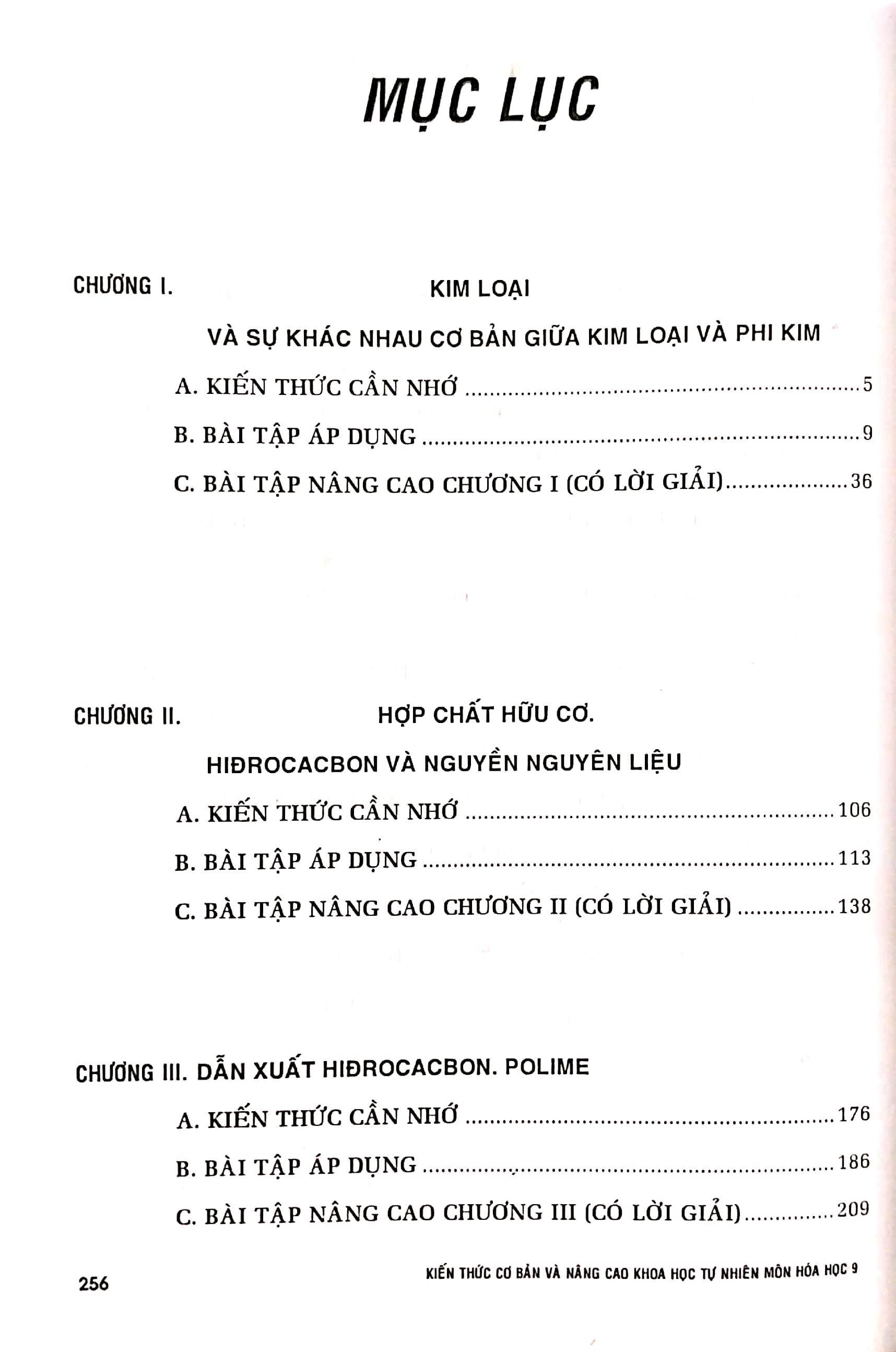 kiến thức cơ bản và nâng cao khoa học tự nhiên môn hóa học 9 (theo chương trình giáo dục phổ thông mới - dùng chung cho các bộ sgk hiện hành)
