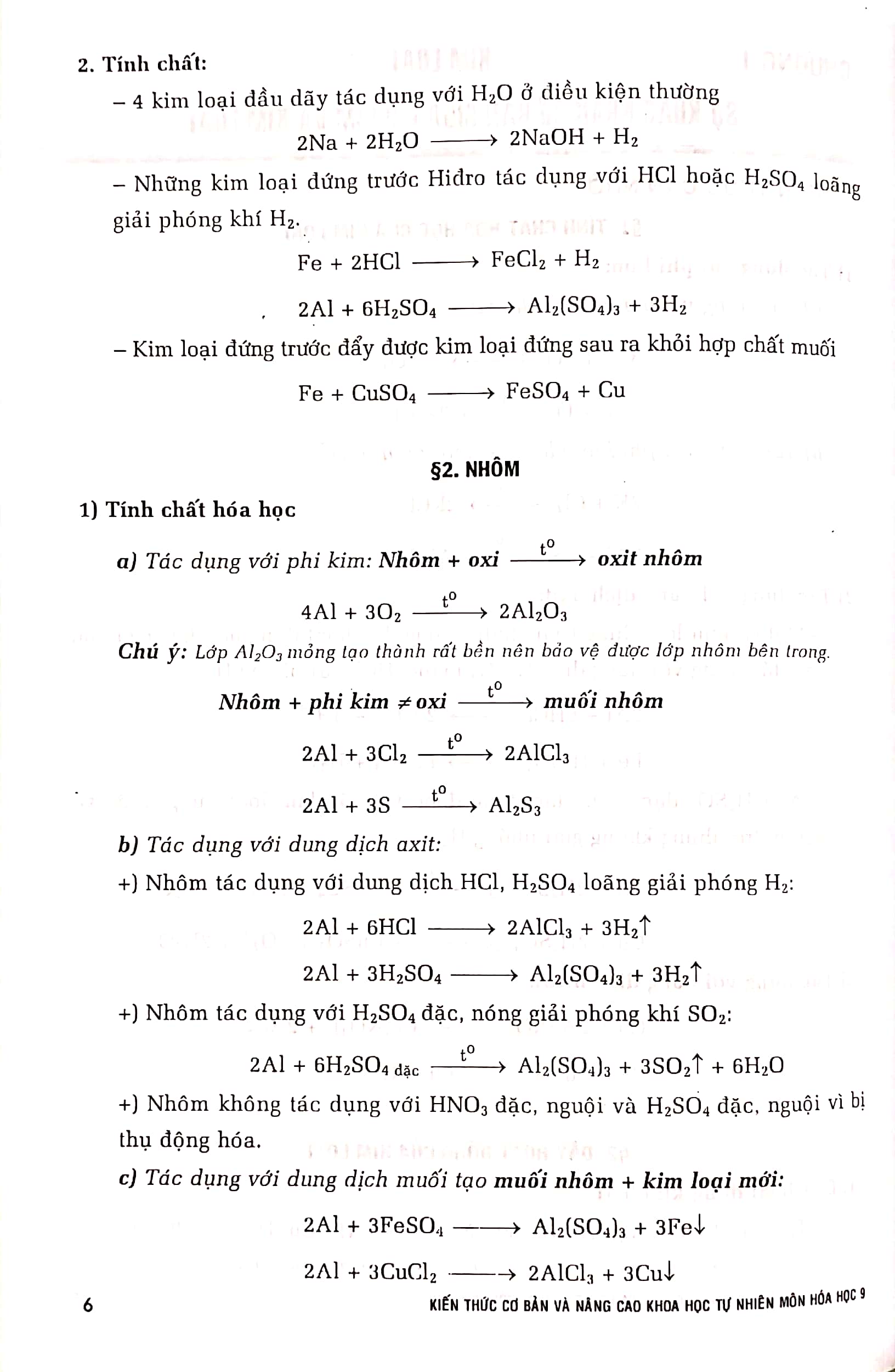 kiến thức cơ bản và nâng cao khoa học tự nhiên môn hóa học 9 (theo chương trình giáo dục phổ thông mới - dùng chung cho các bộ sgk hiện hành)