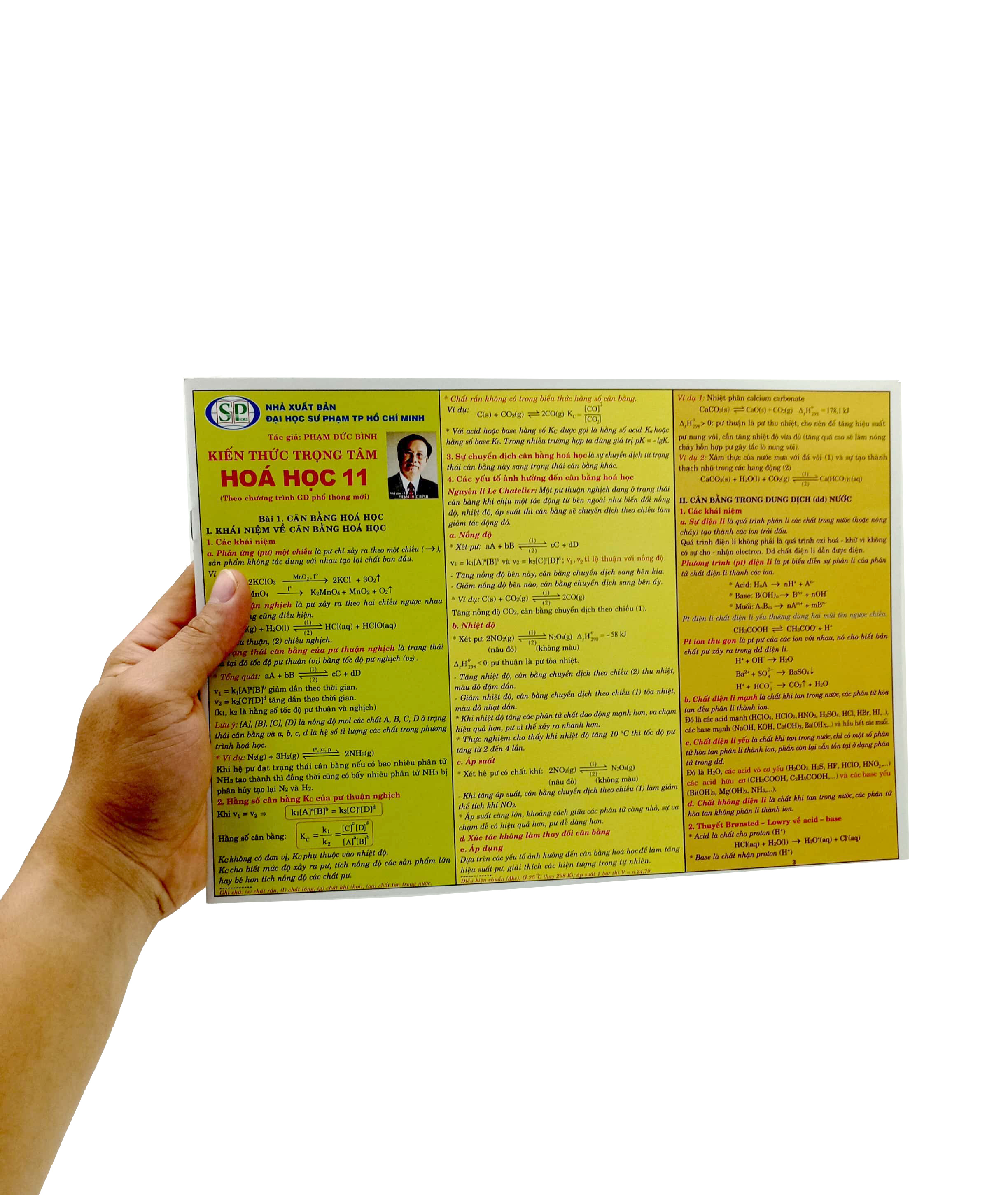 kiến thức trọng tâm hóa học 11 (theo chương trình giáo dục phổ thông mới)