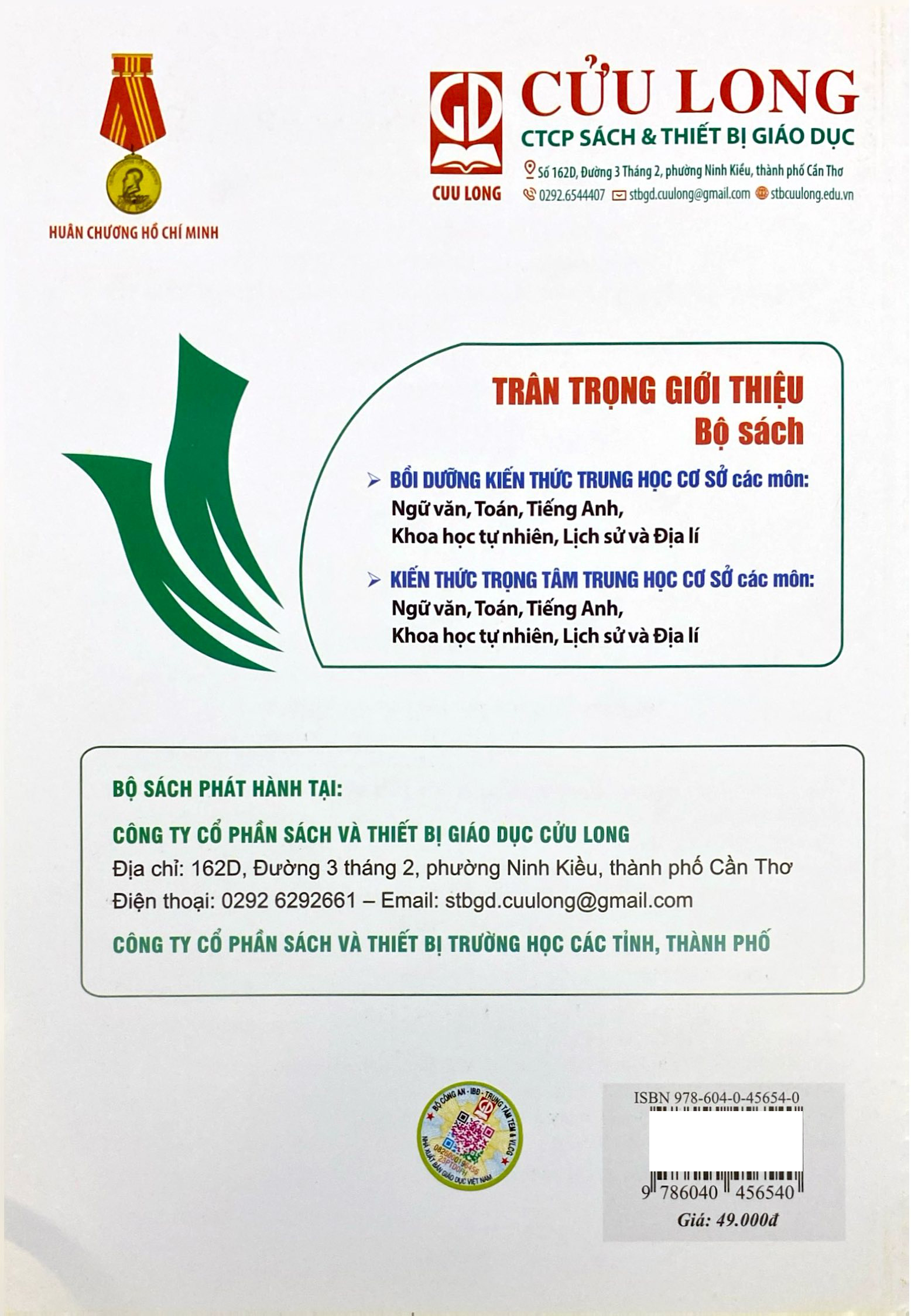 Kiến Thức Trọng Tâm Môn Toán Trung Học Cơ Sở