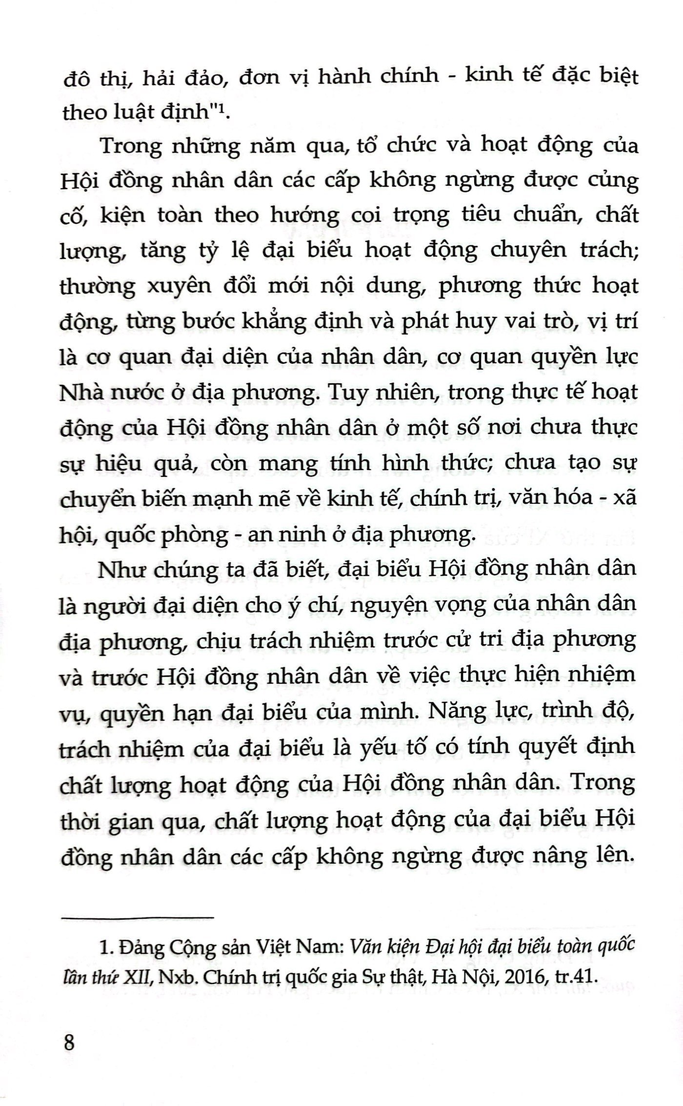 kiến thức và kỹ năng cơ bản dành cho đại biểu hội đồng nhân dân cấp huyện, cấp xã
