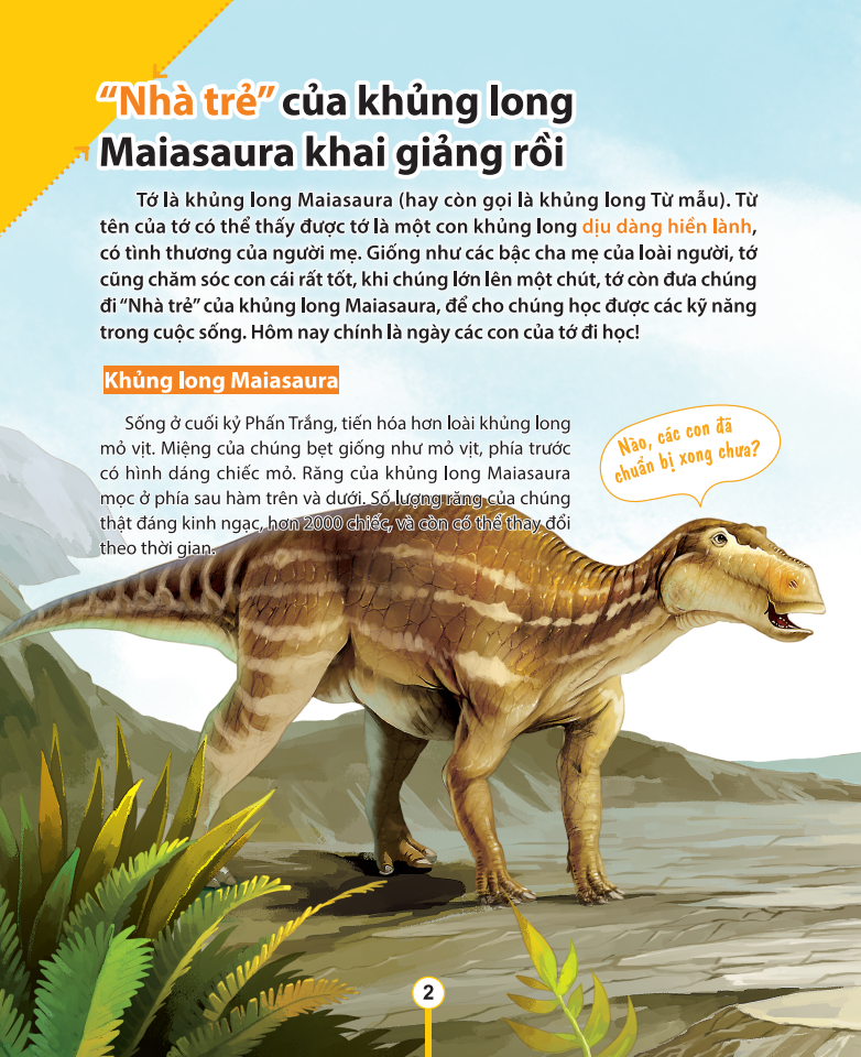 kiến thức về khủng long - khủng long cũng đi nhà trẻ sao? sinh sản và nuôi dưỡng khủng long