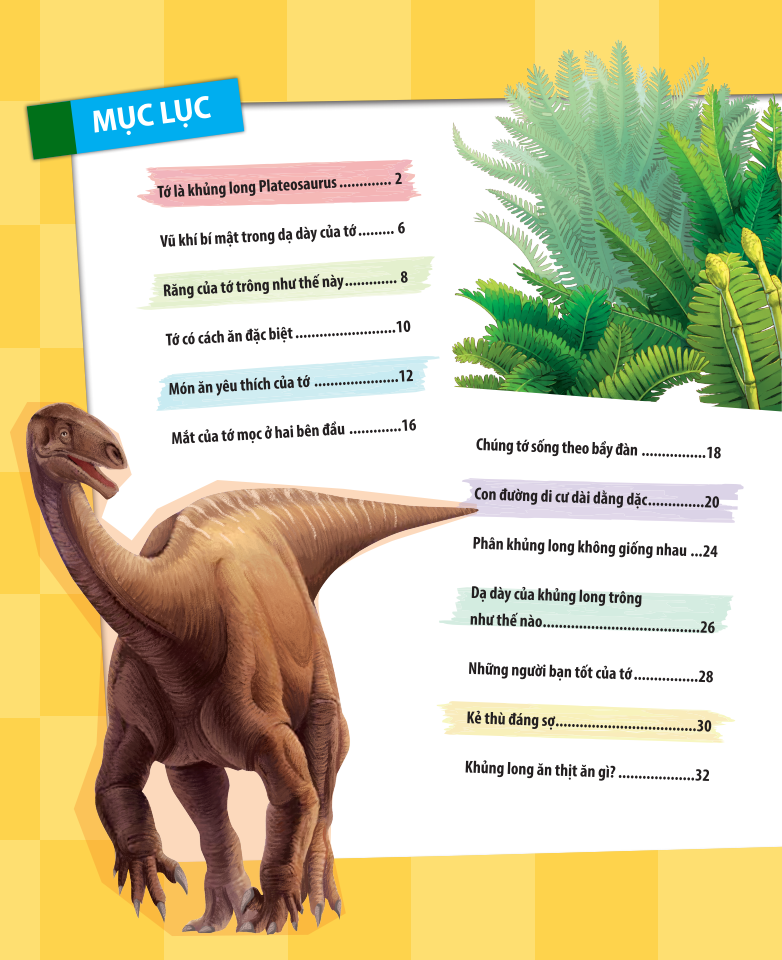 kiến thức về khủng long - tại sao khủng long plateosaurus lại ăn đá? đặc tính ăn uống và tiêu hóa của khủng long