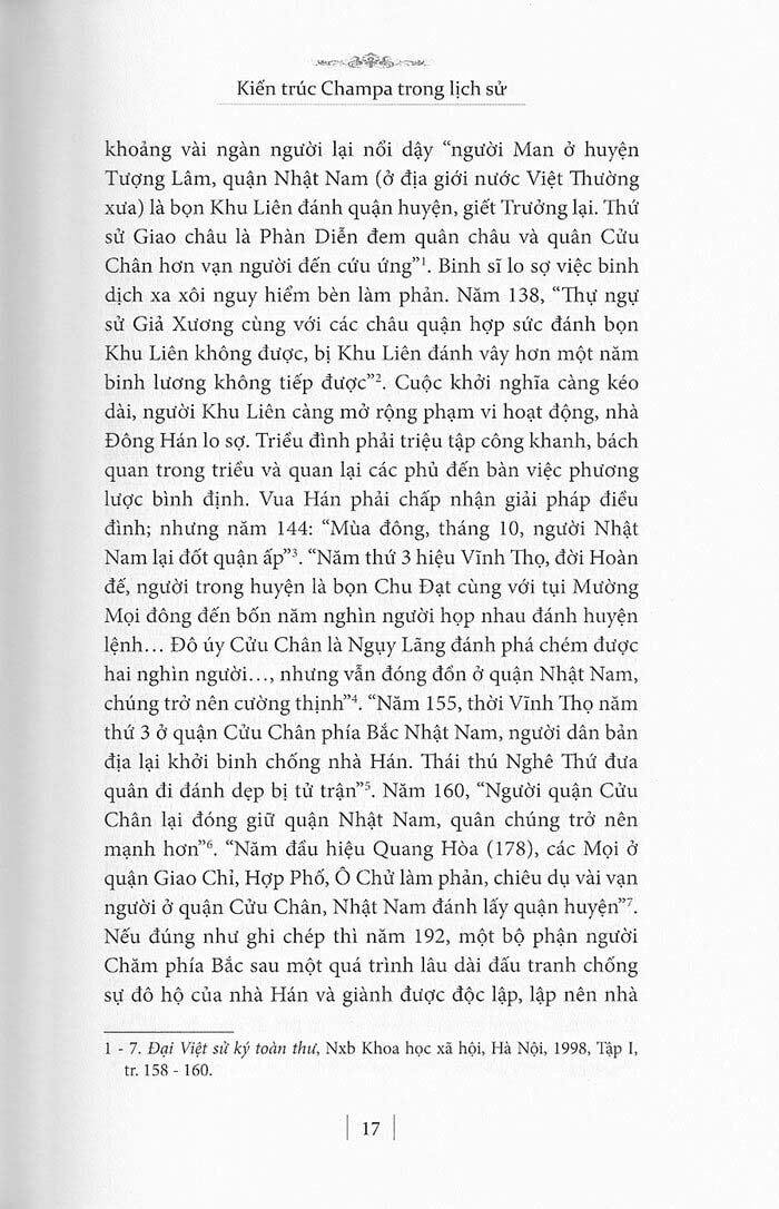 kiến trúc champa trong lịch sử