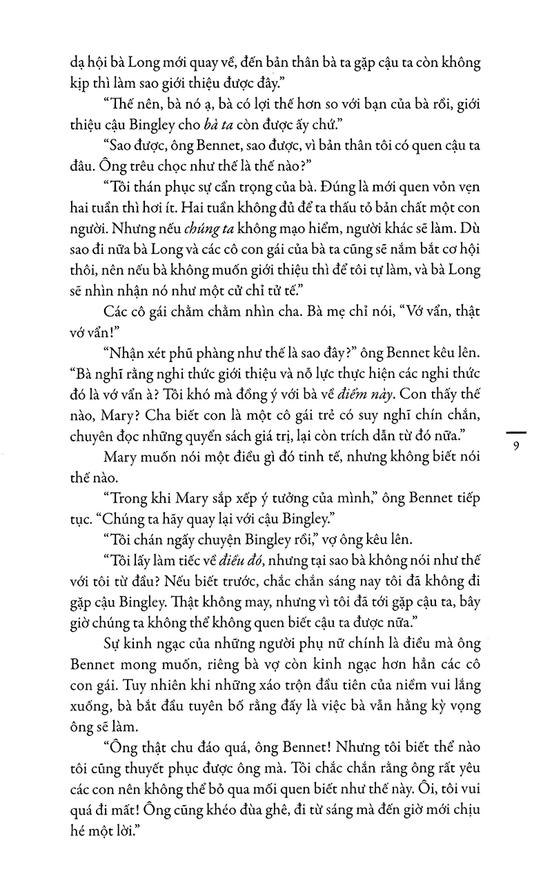 kiêu hãnh và định kiến (tái bản 2021)