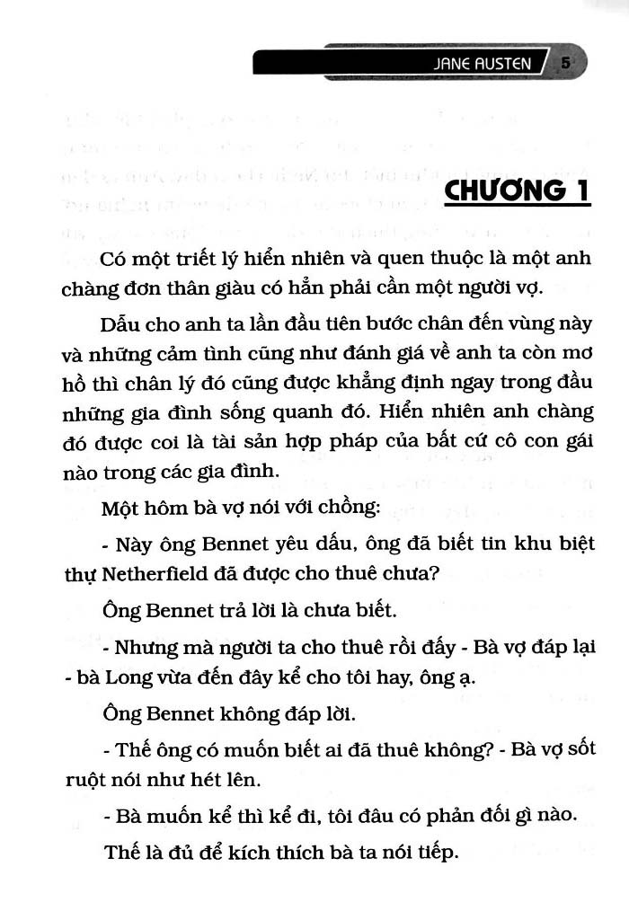 kiêu hãnh và định kiến (tái bản 2024 )