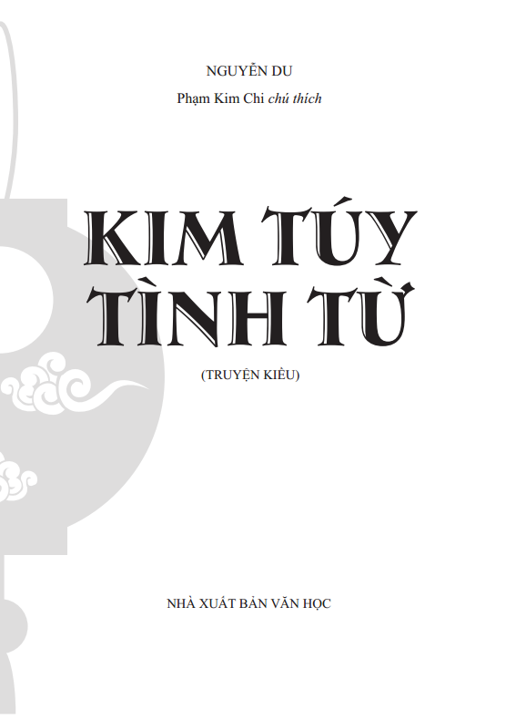 kim túy tình từ (truyện kiều)