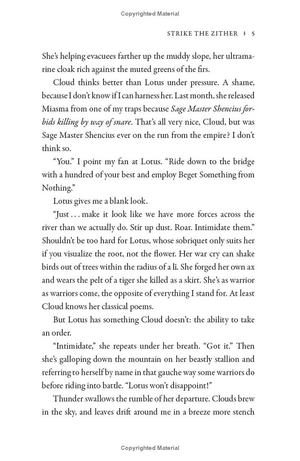 kingdom of three 1: strike the zither