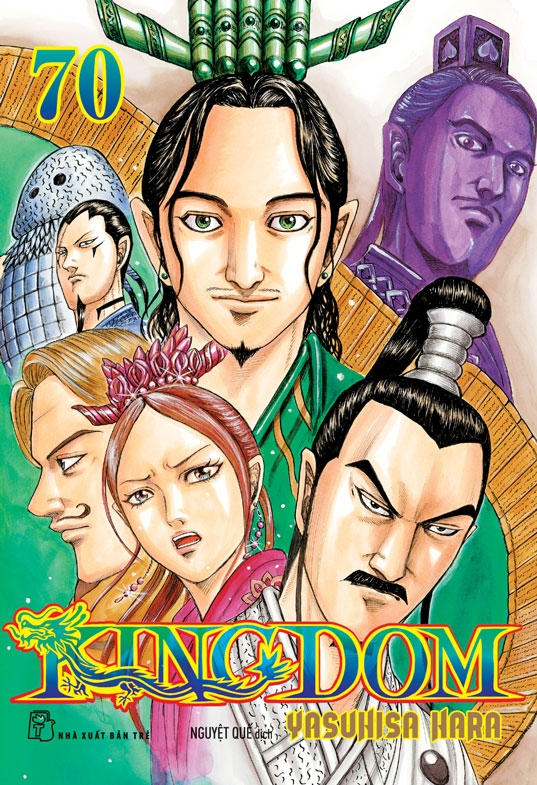 kingdom - tập 70 - tặng kèm thẻ hình nhân vật + card giấy