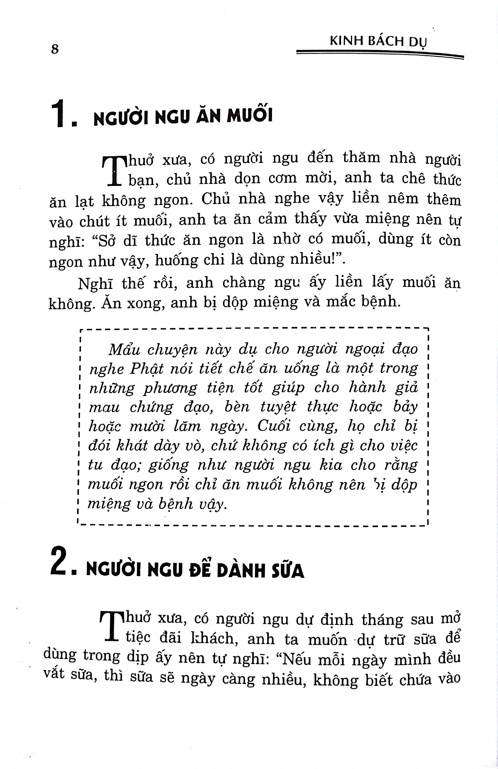 kinh bách dụ