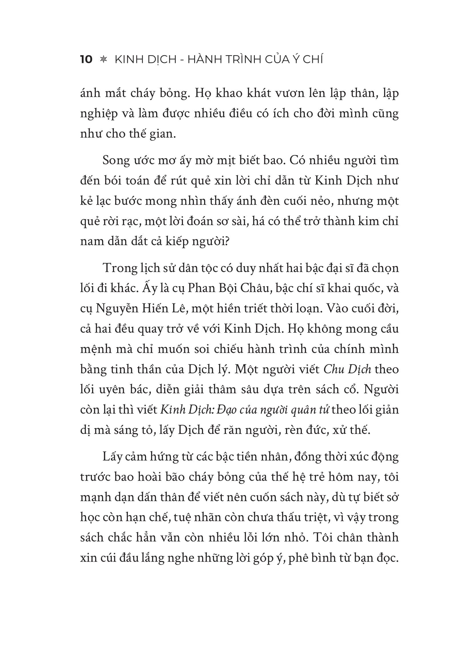 Kinh Dịch - Hành Trình Của Ý Chí - Con Đường Ý Chí Của Kẻ Khởi Nghiệp Từ Khởi Nguyên Đến Khi Thành Tựu