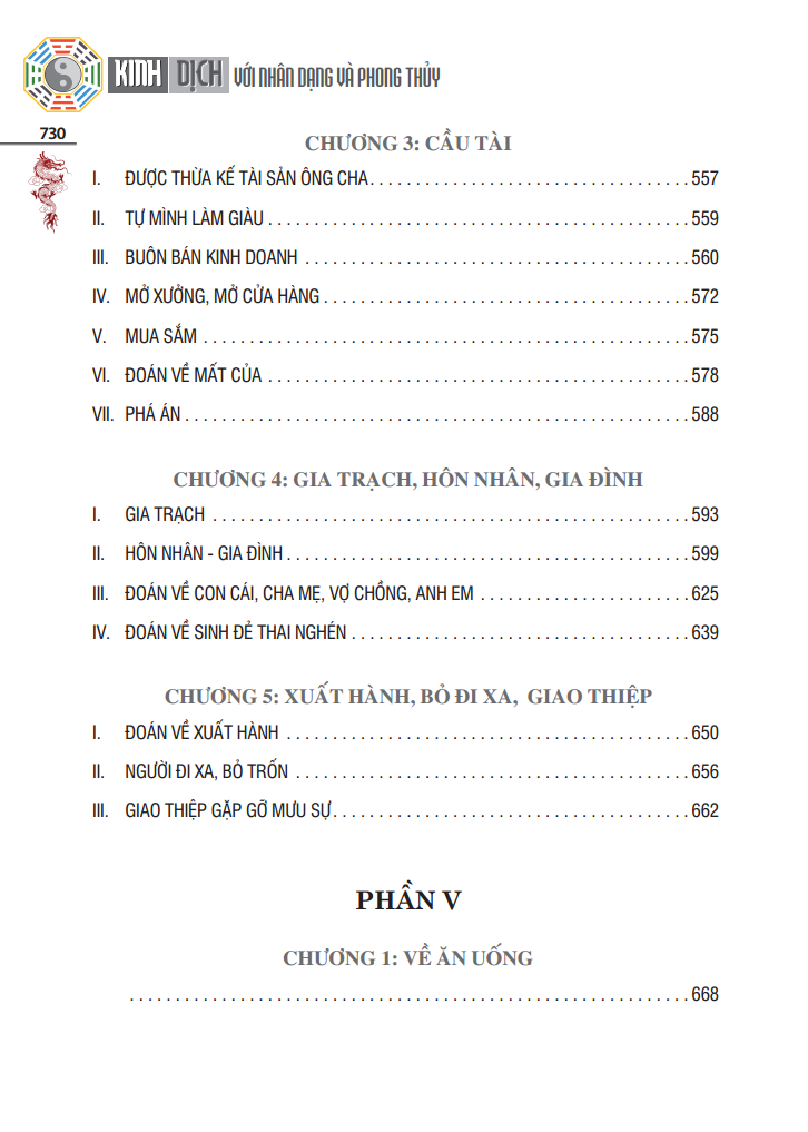 kinh dịch với nhân dạng và phong thuỷ (bìa cứng)