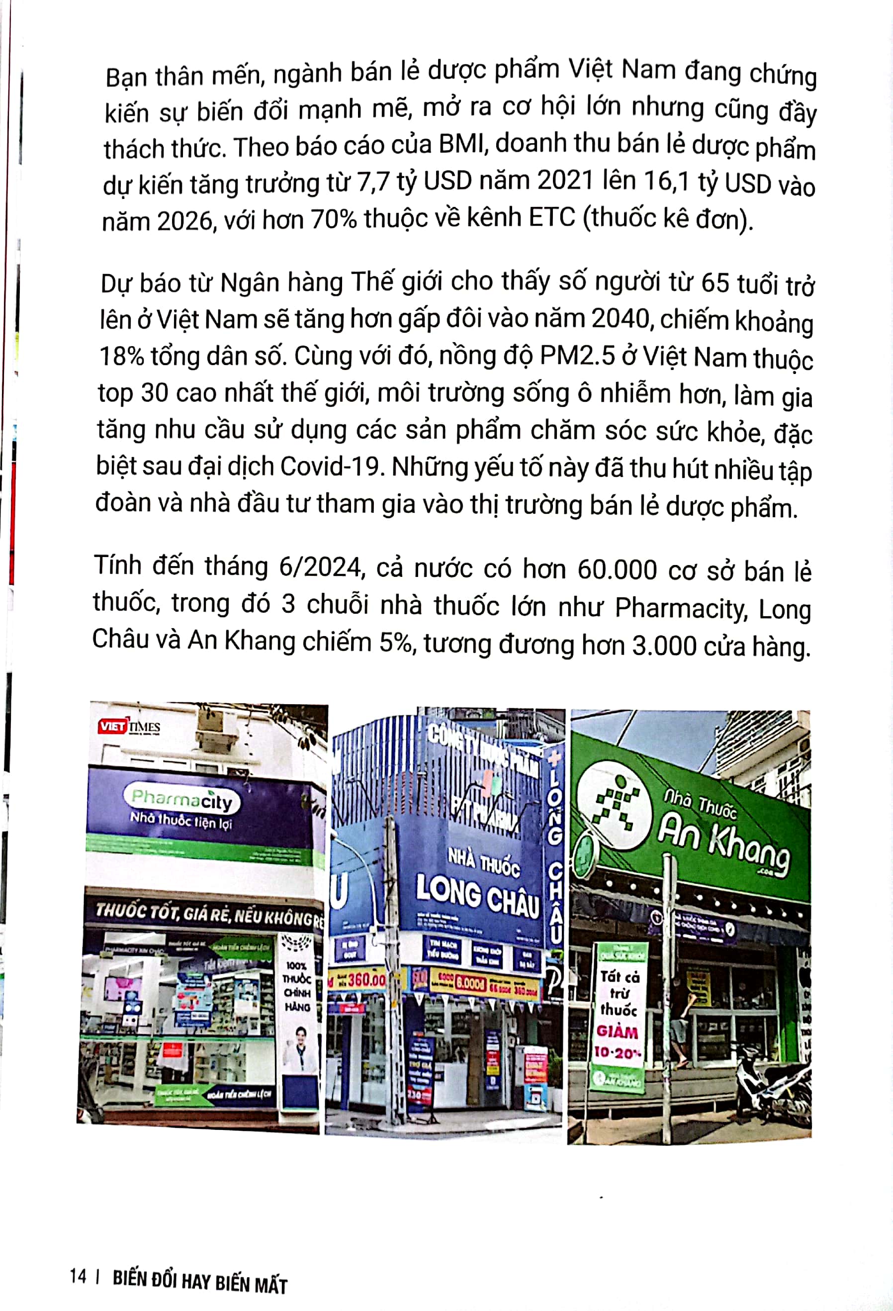 kinh doanh nhà thuốc - biến đổi hay biến mất