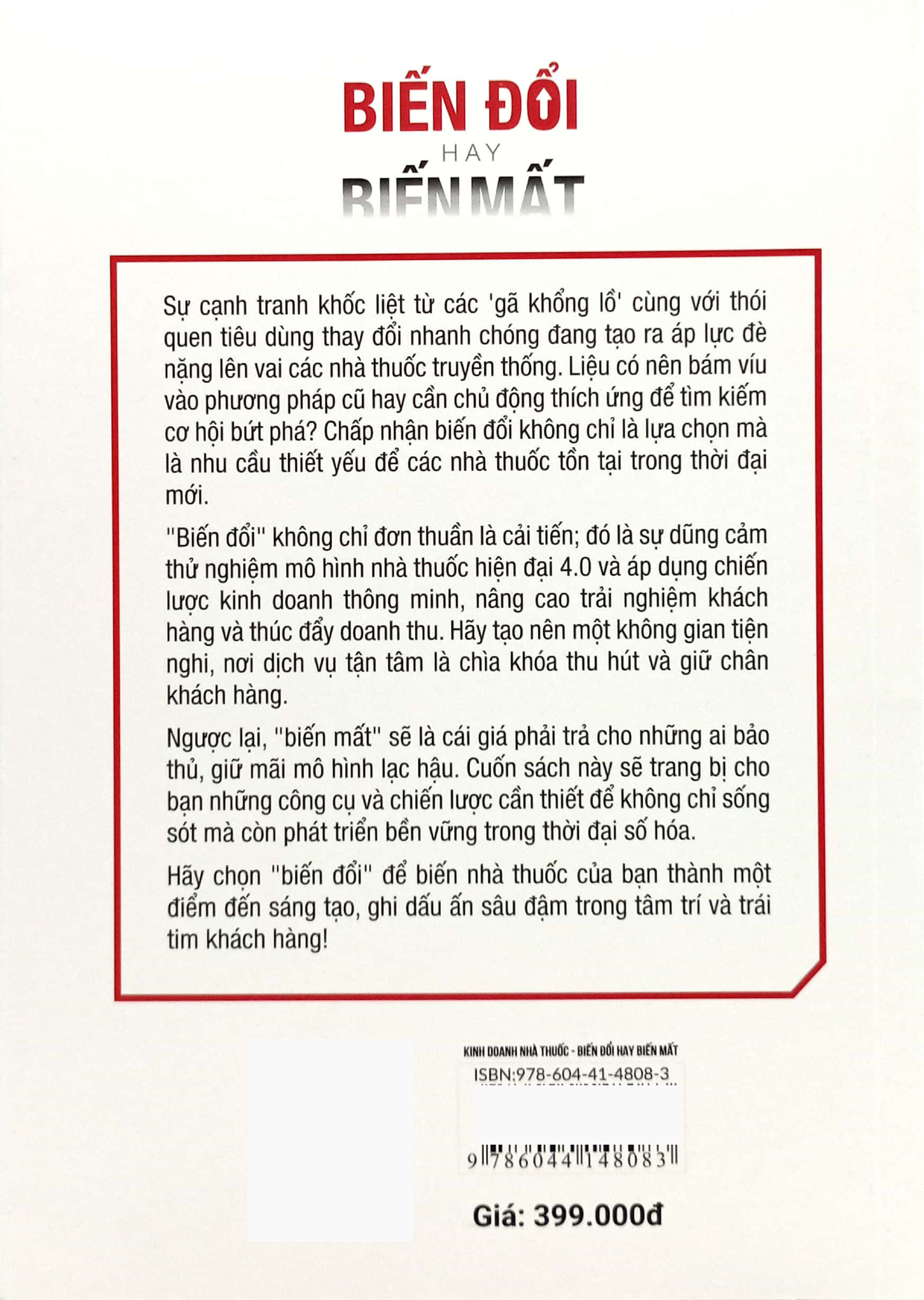 kinh doanh nhà thuốc - biến đổi hay biến mất