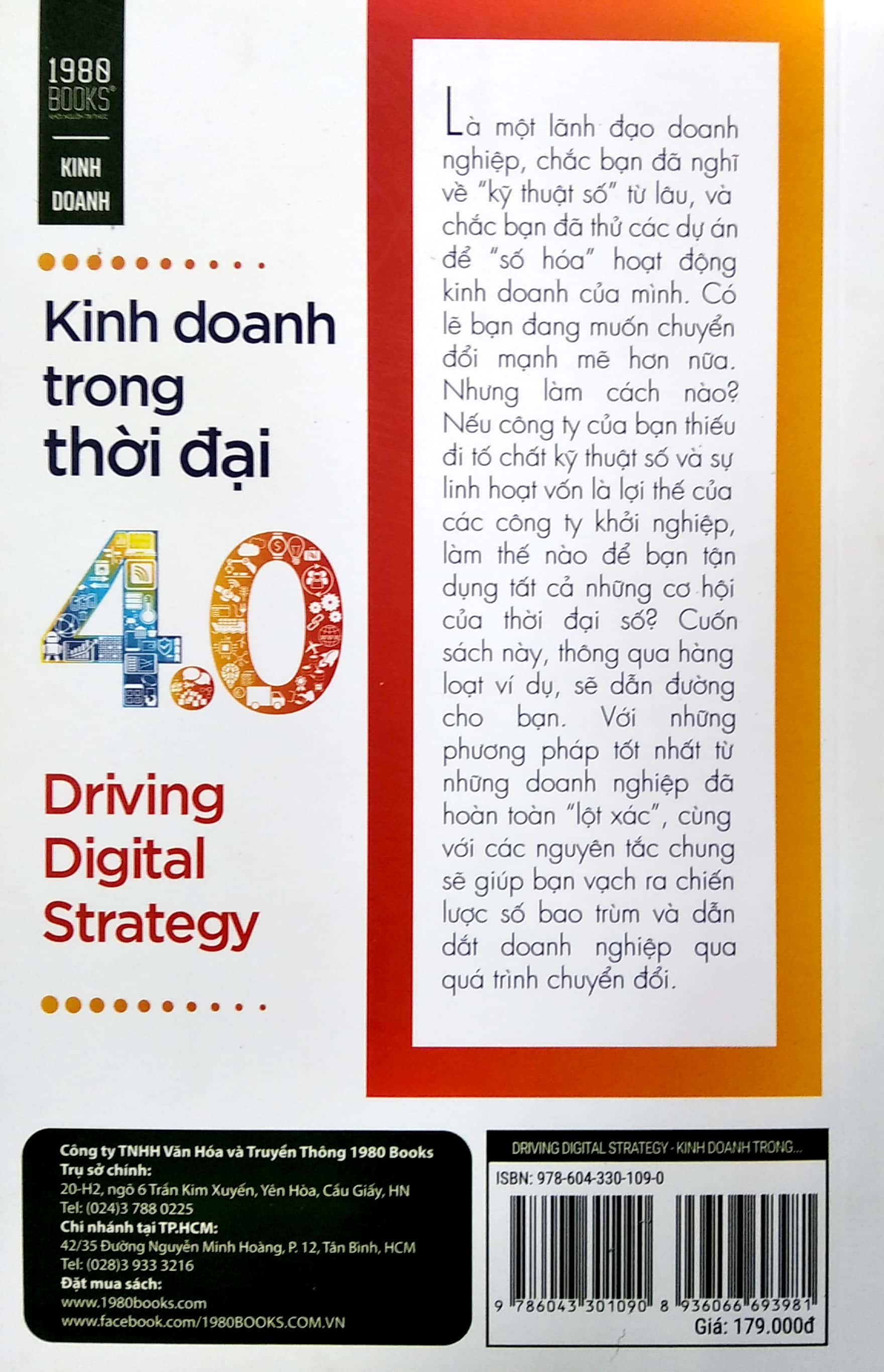 kinh doanh trong thời đại 4.0 - driving digital strategy (2022)