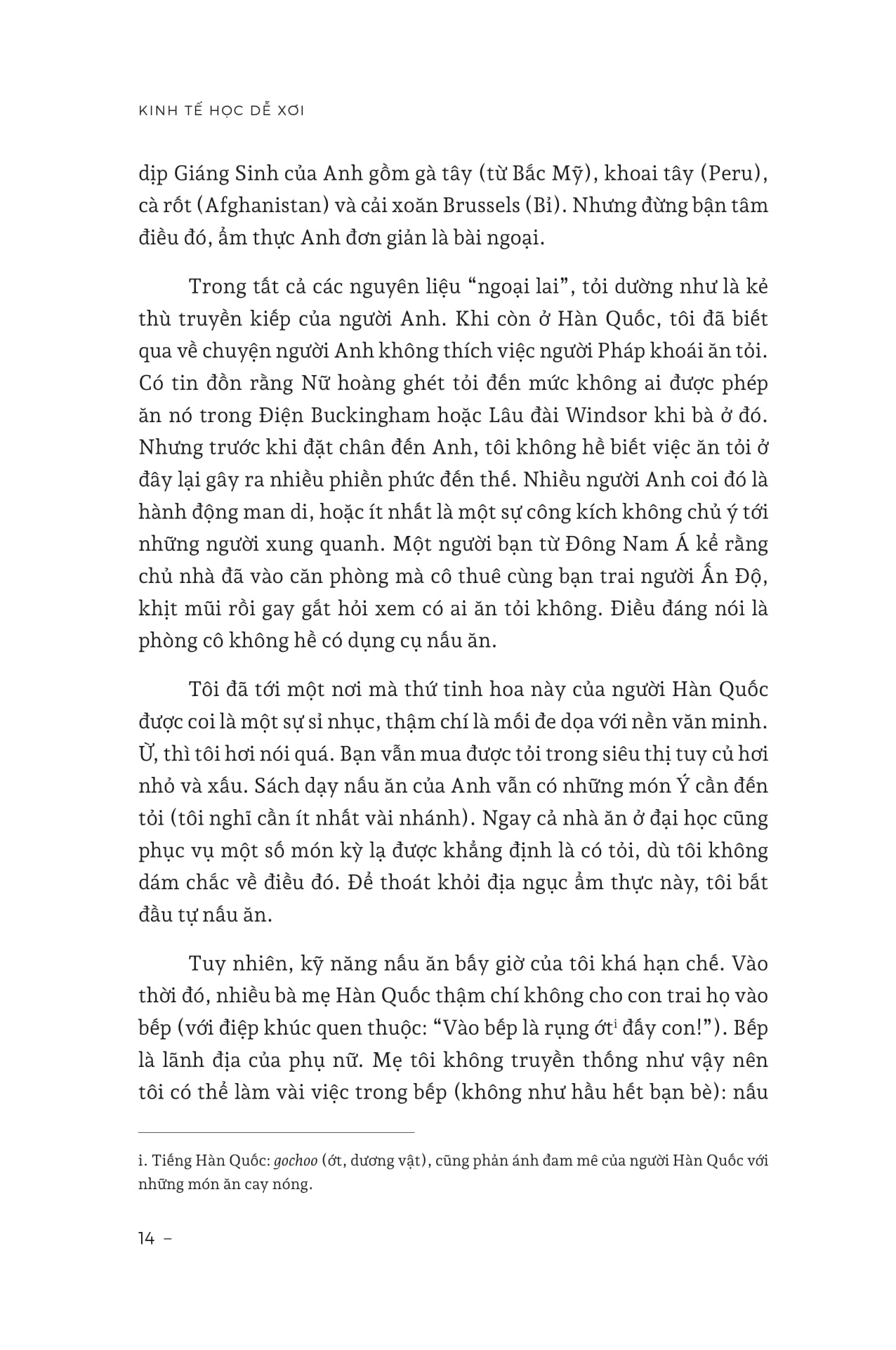 kinh tế học dễ xơi - khi kinh tế gia bụng đói giải thích về thế giới