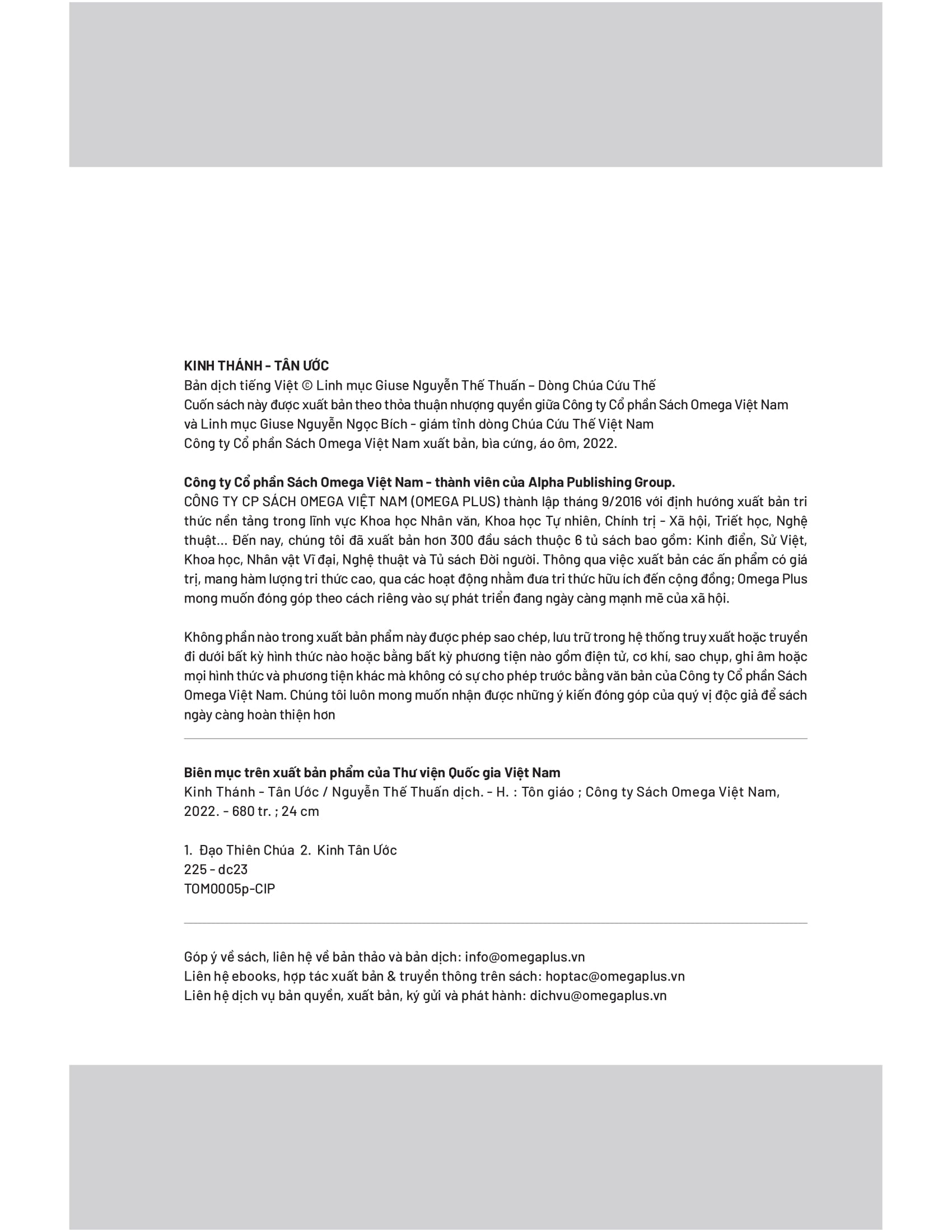 kinh thánh - tân ước