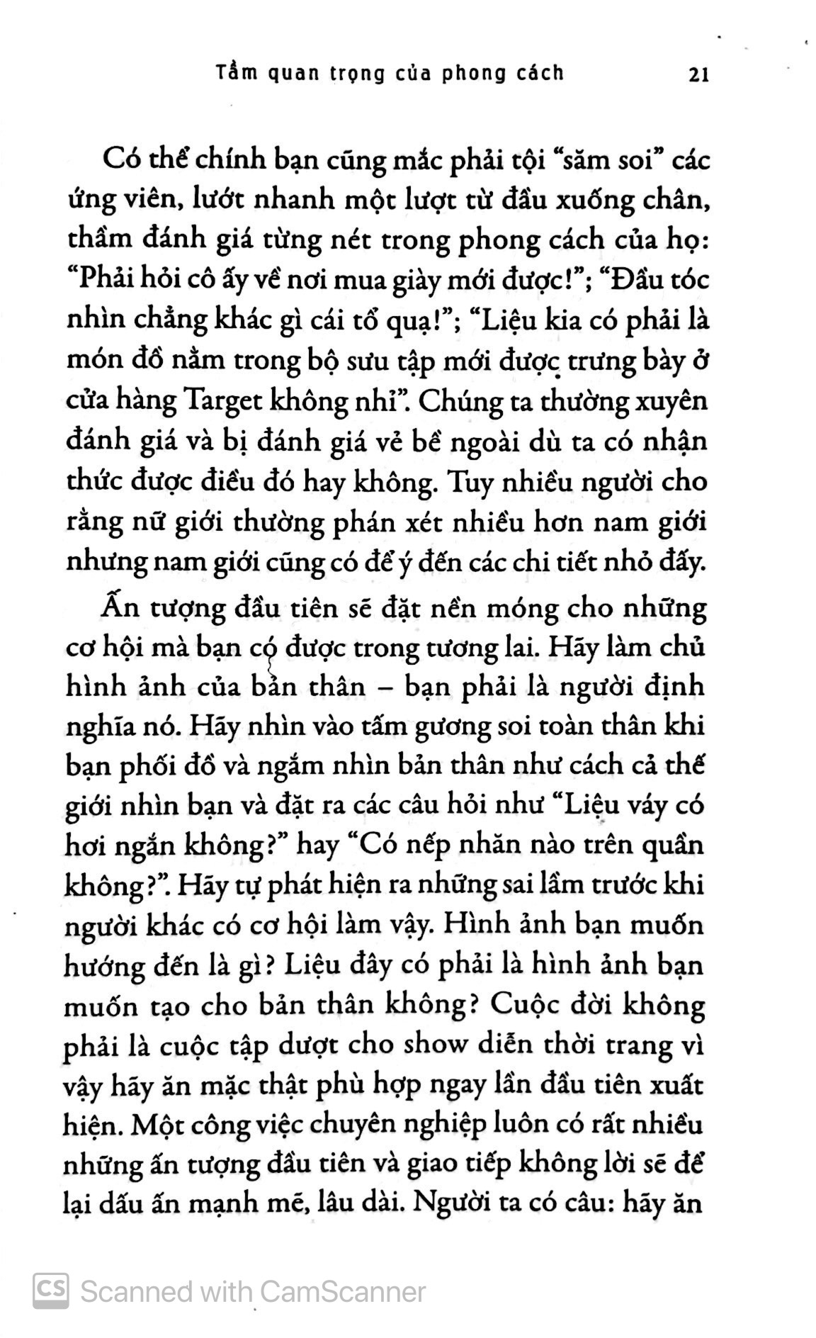 kinh thánh về phong cách