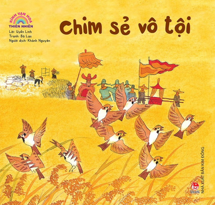 kính vạn hoa thiên nhiên - chim sẻ vô tội
