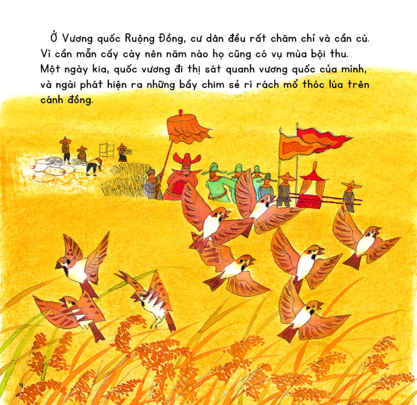 kính vạn hoa thiên nhiên - chim sẻ vô tội