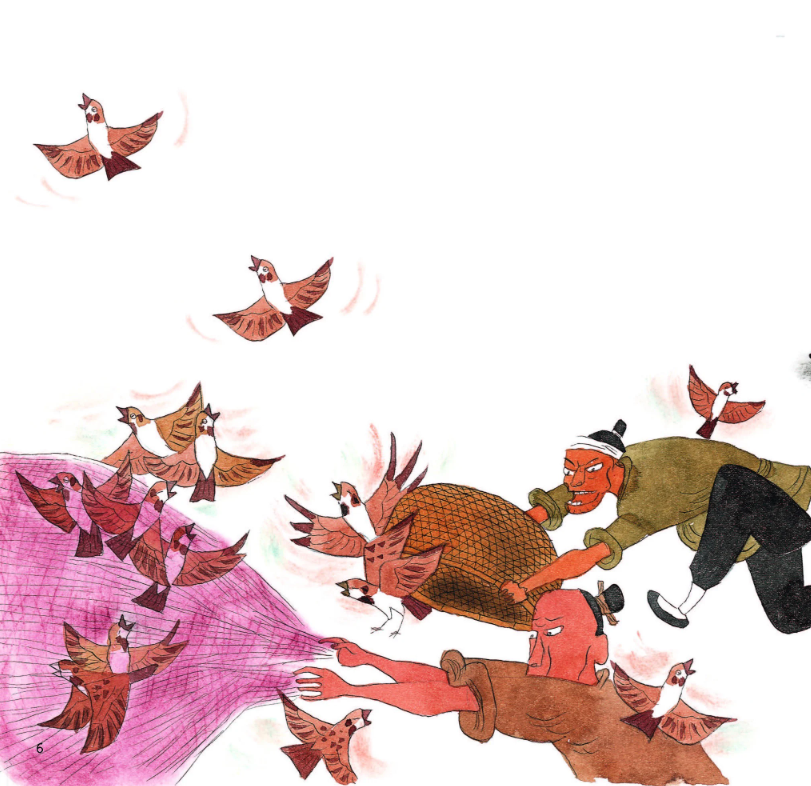 kính vạn hoa thiên nhiên - chim sẻ vô tội