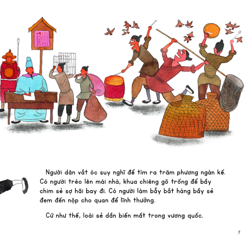 kính vạn hoa thiên nhiên - chim sẻ vô tội