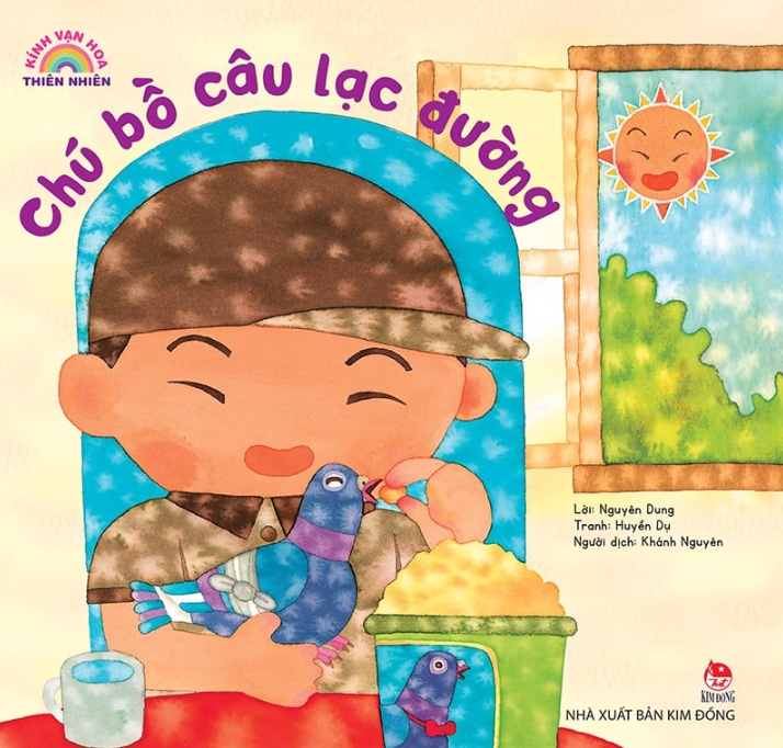 kính vạn hoa thiên nhiên - chú bồ câu lạc đường