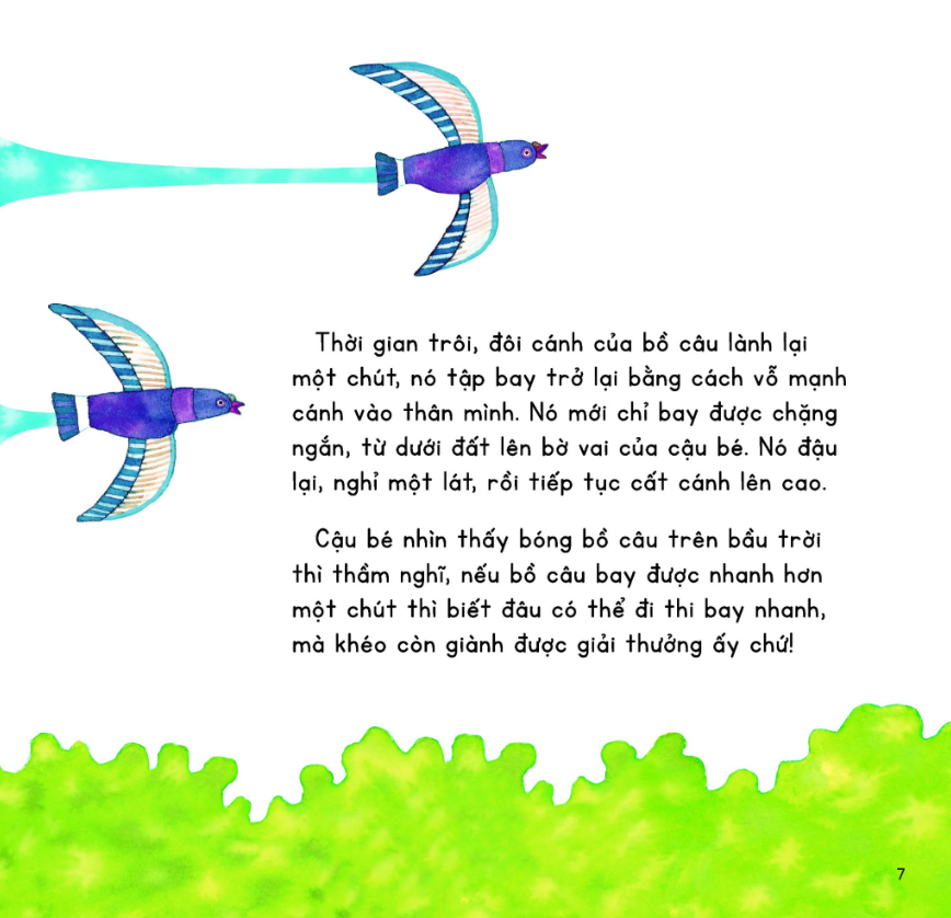 kính vạn hoa thiên nhiên - chú bồ câu lạc đường