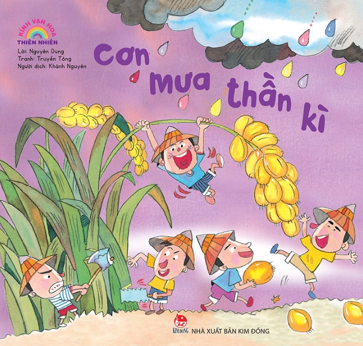 kính vạn hoa thiên nhiên - cơn mưa thần kì